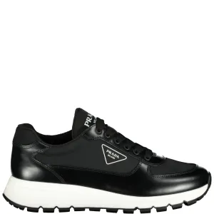 Prada Triangle Logo Nylon Runner Trainers
