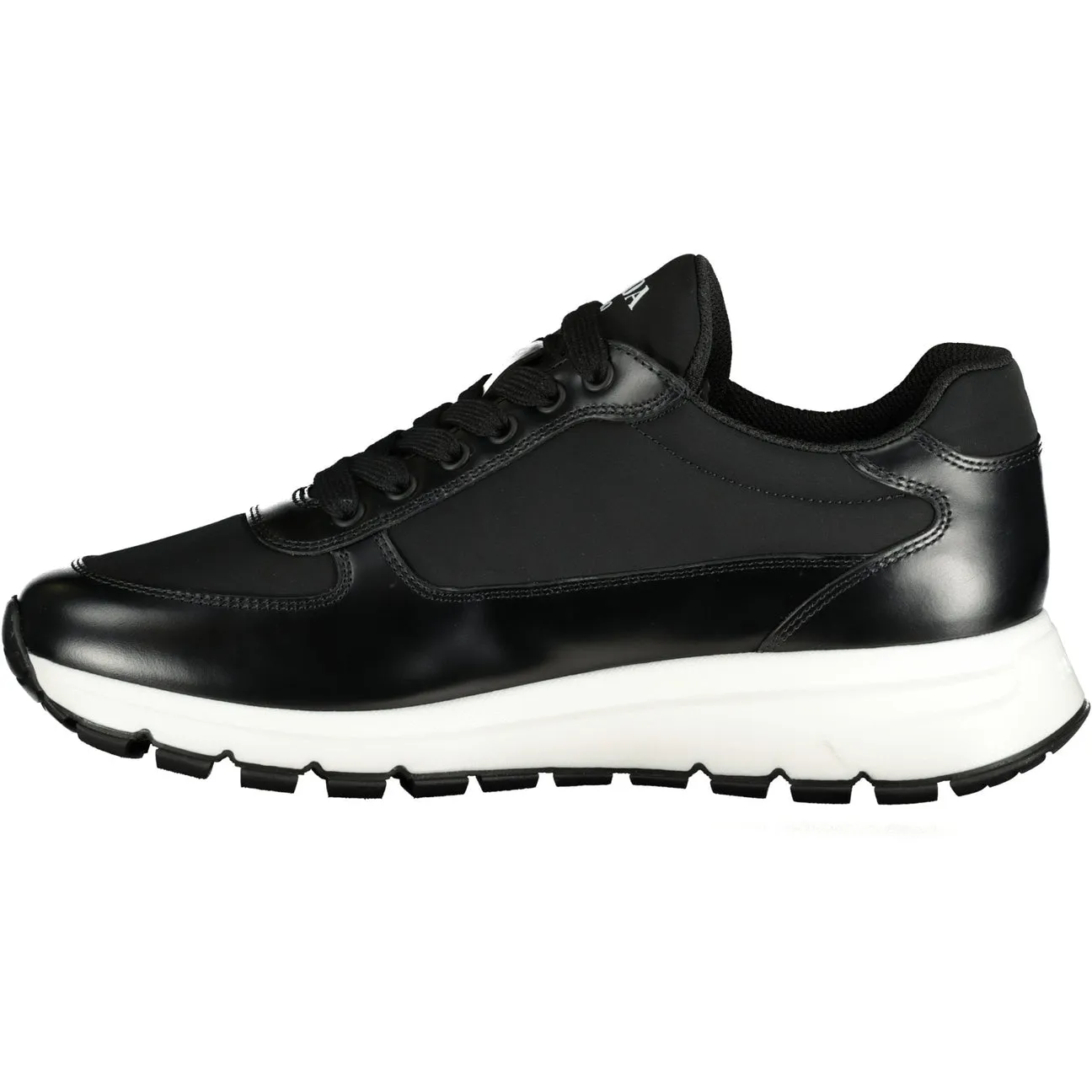 Prada Triangle Logo Nylon Runner Trainers