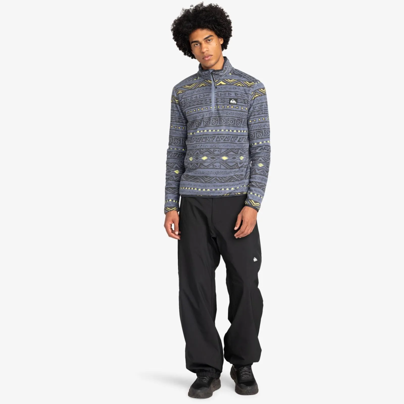 Quiksilver Mens Aker Half Zip Fleece