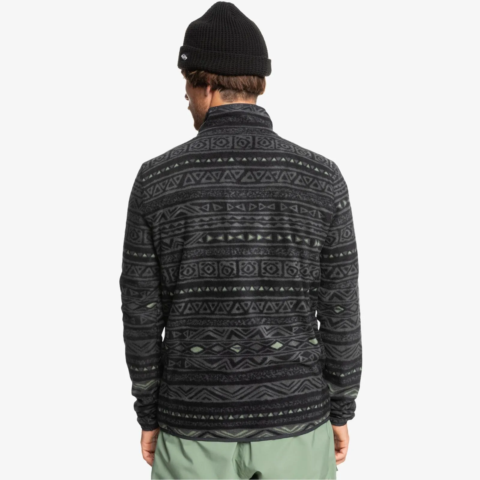 Quiksilver Mens Aker Half Zip Fleece