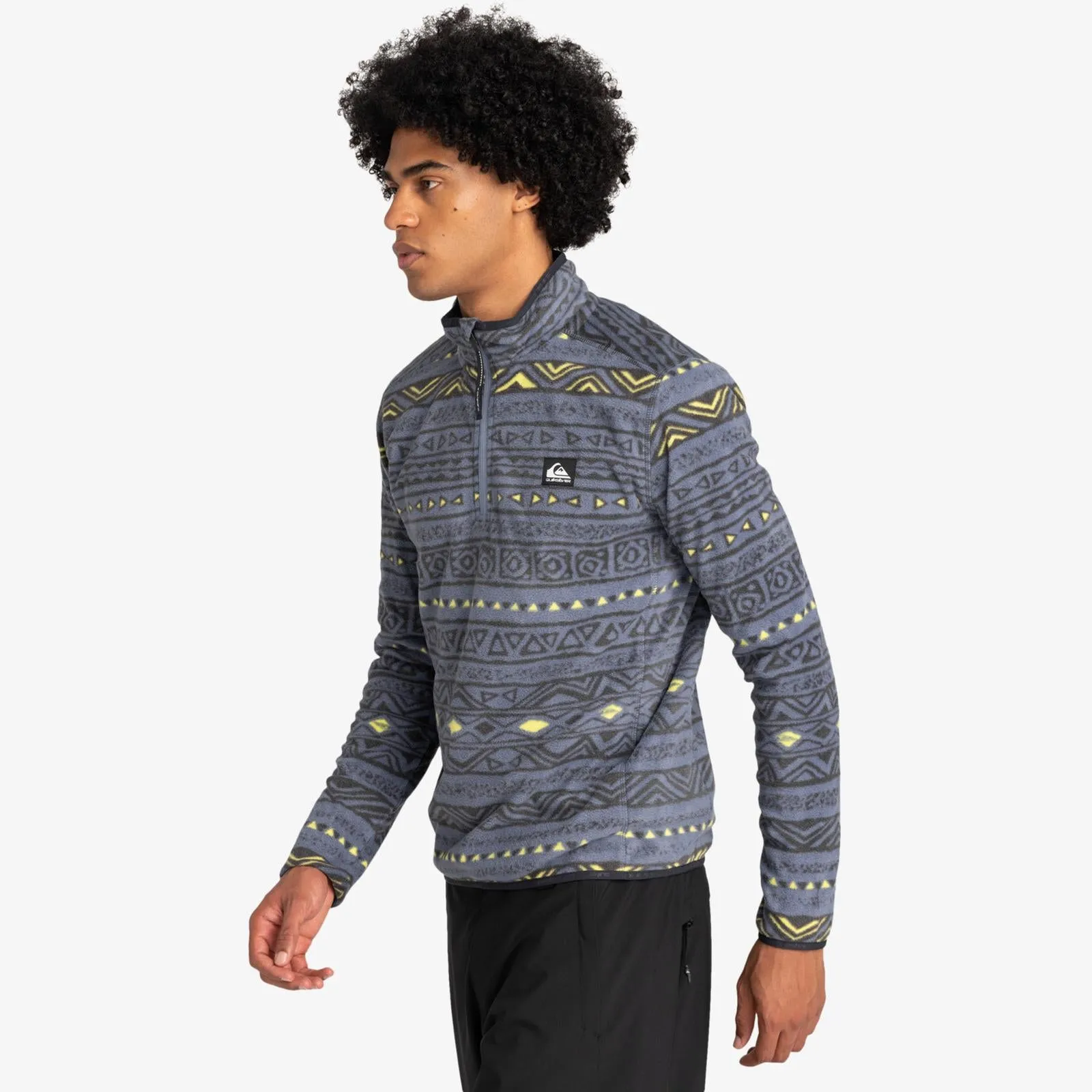 Quiksilver Mens Aker Half Zip Fleece