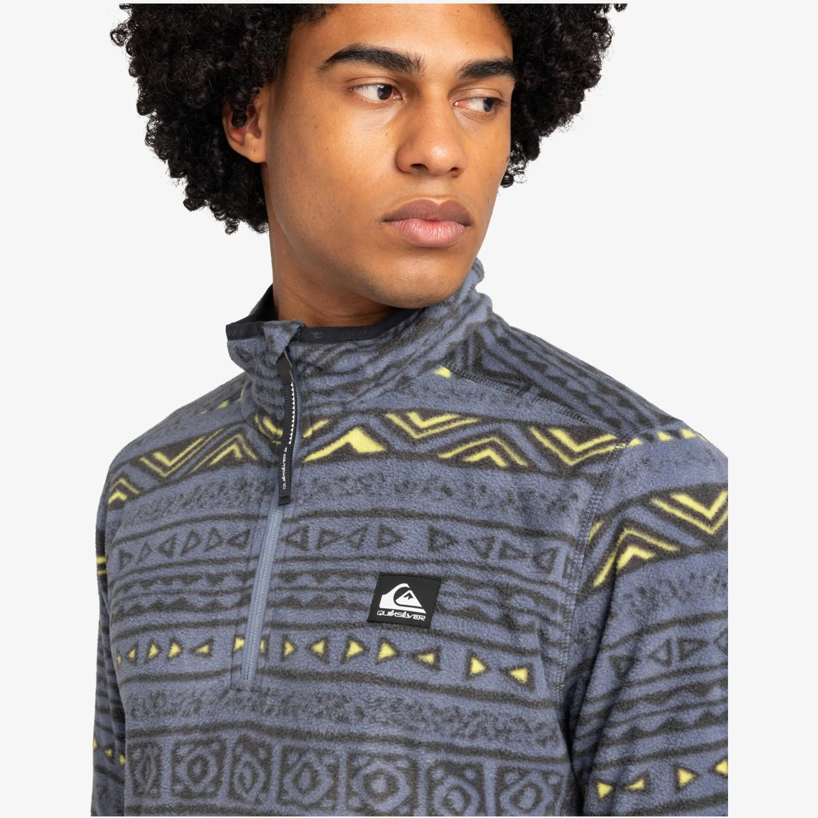Quiksilver Mens Aker Half Zip Fleece