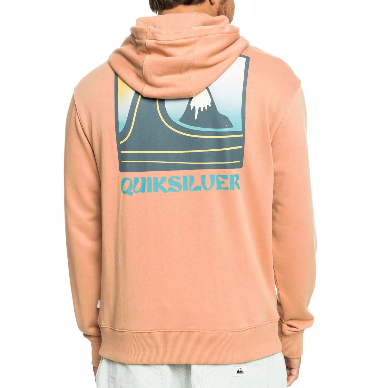Quiksilver Mens Bubble Stamp Pullover Hoodie