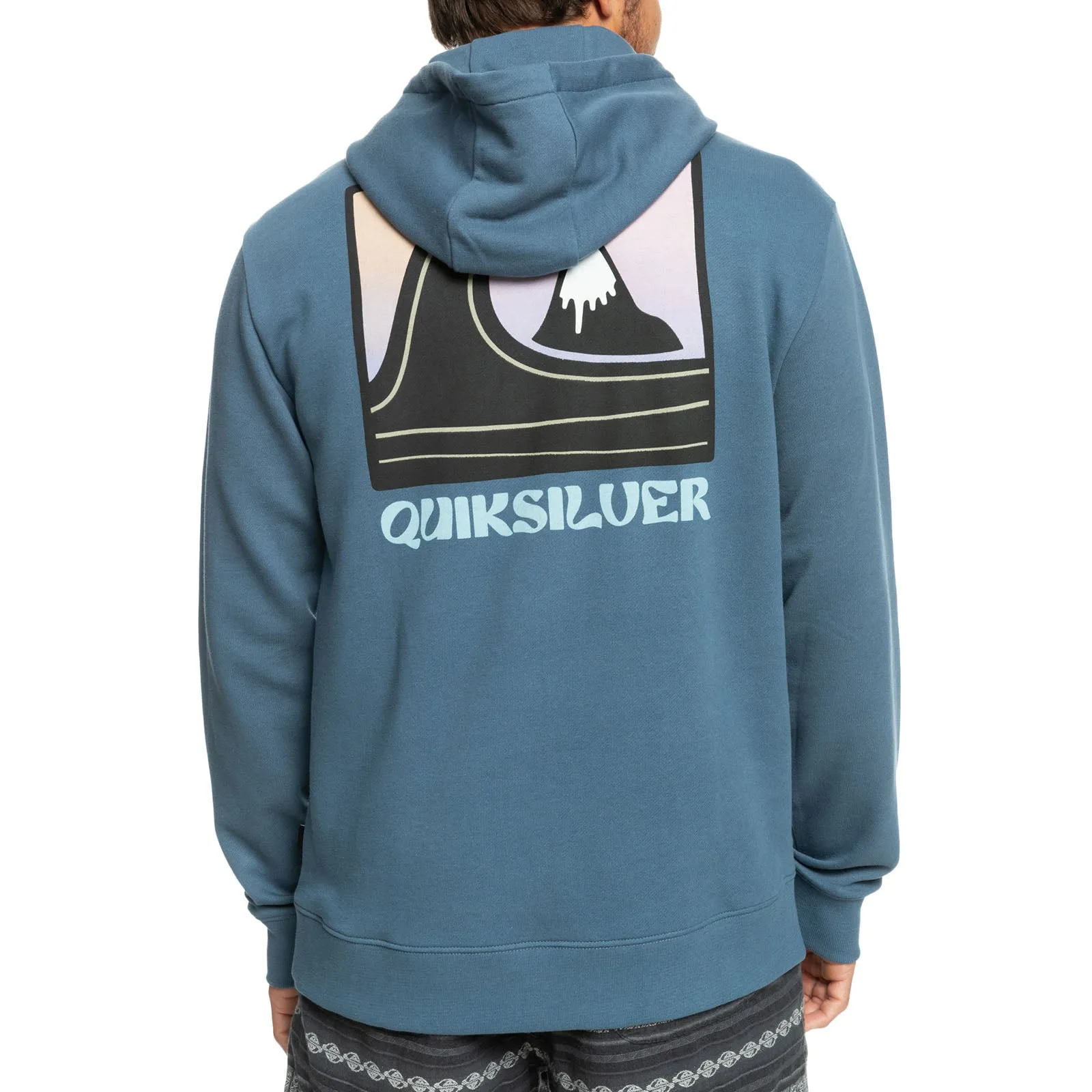 Quiksilver Mens Bubble Stamp Pullover Hoodie