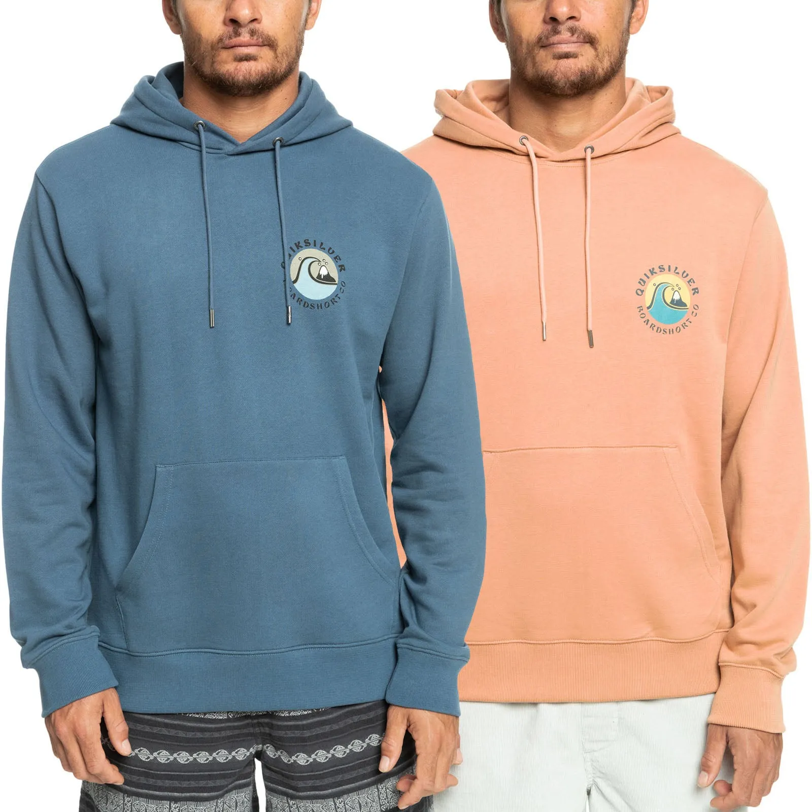 Quiksilver Mens Bubble Stamp Pullover Hoodie