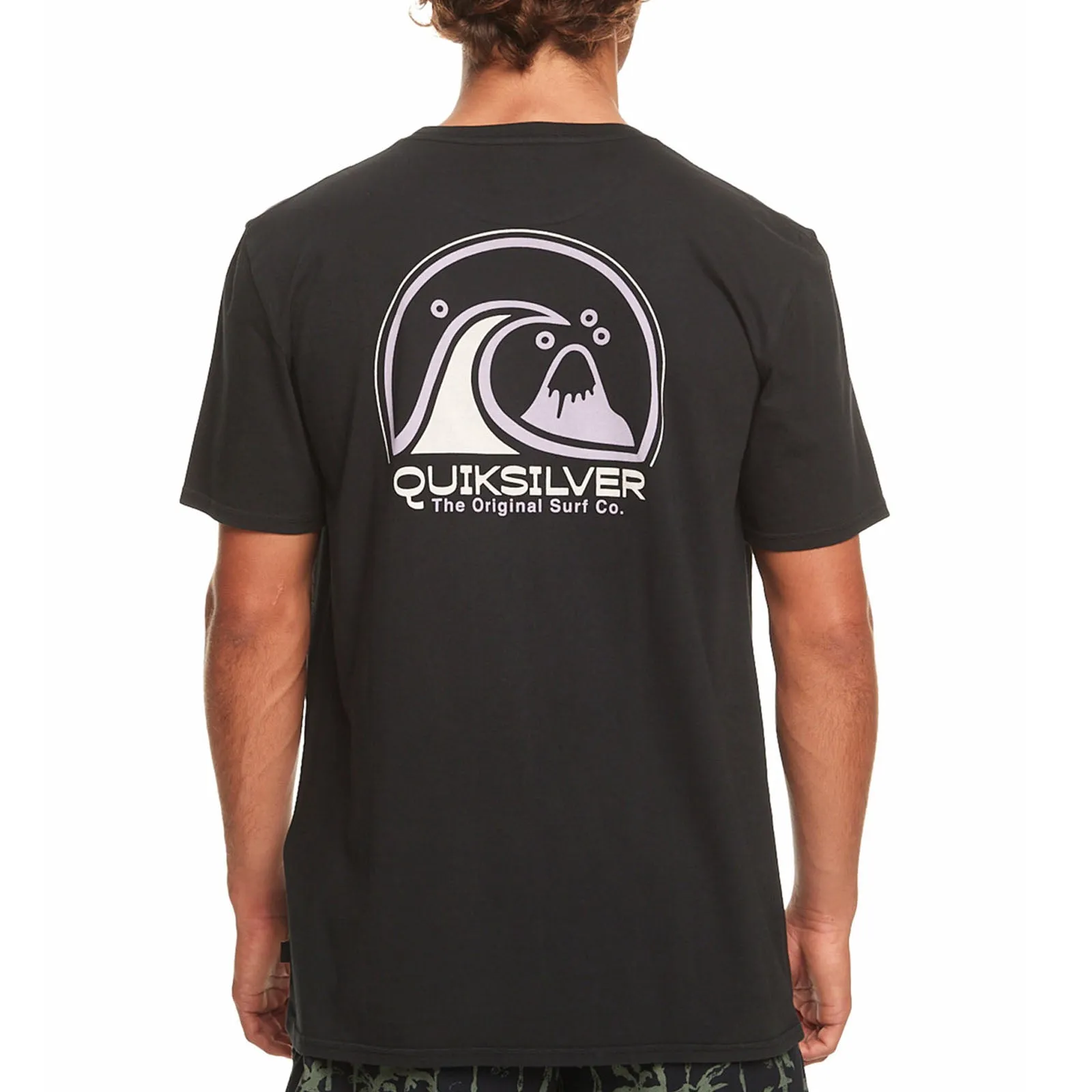 Quiksilver Mens Clean Circle Short Sleeve Cotton T-Shirt