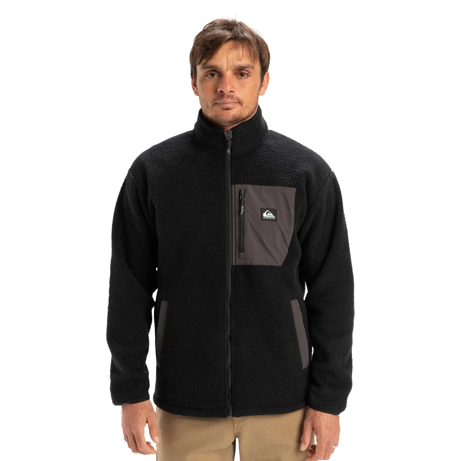 Quiksilver Mens Clean Coast Full Zip Fleece
