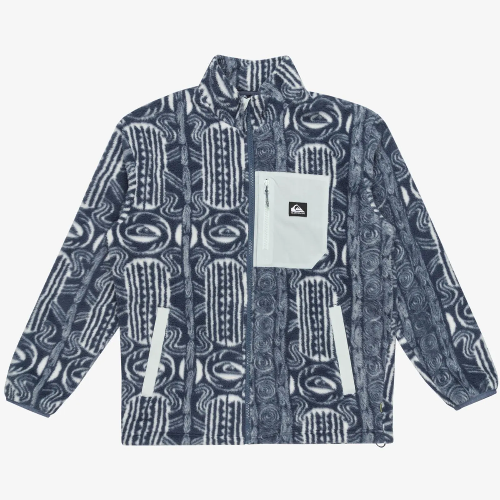 Quiksilver Mens Clean Coast Full Zip Fleece