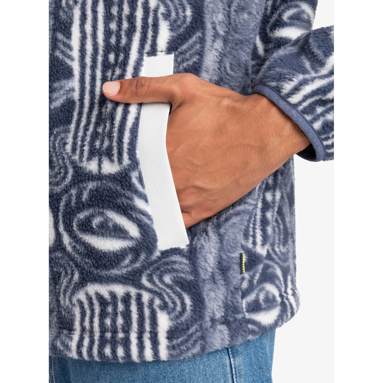 Quiksilver Mens Clean Coast Full Zip Fleece