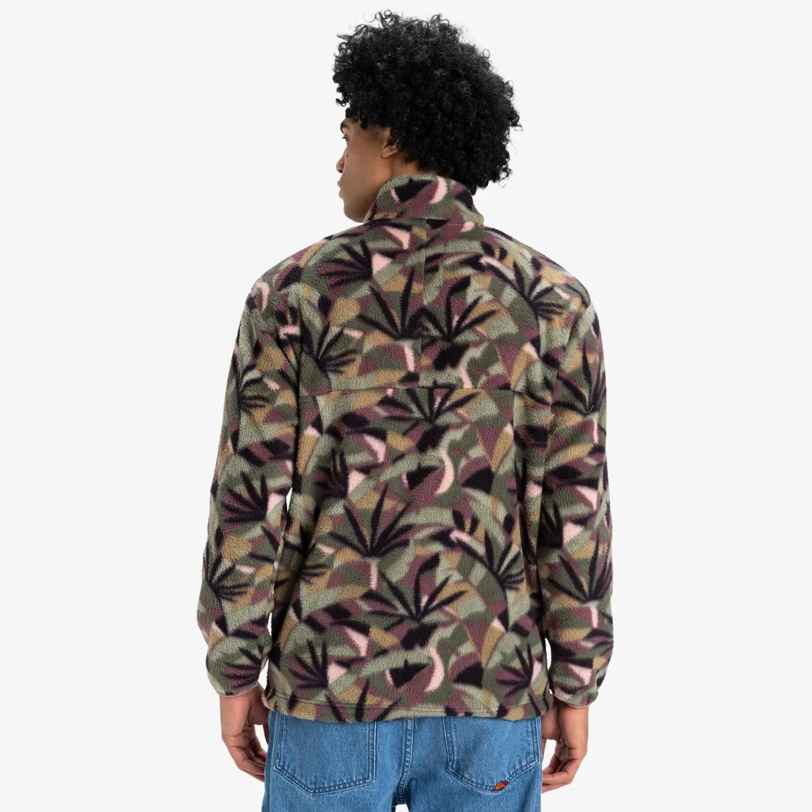Quiksilver Mens Clean Coast Full Zip Fleece