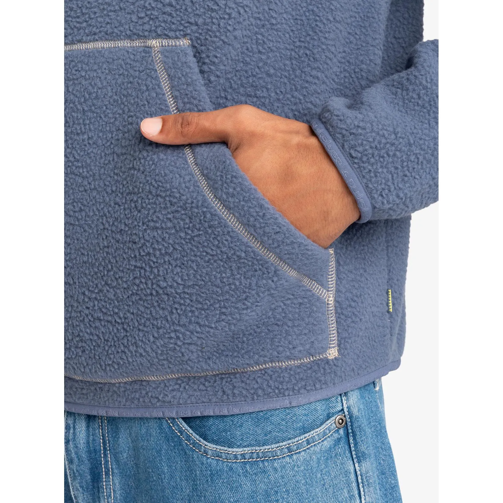 Quiksilver Mens Clean Coast Half Zip Sweatshirt