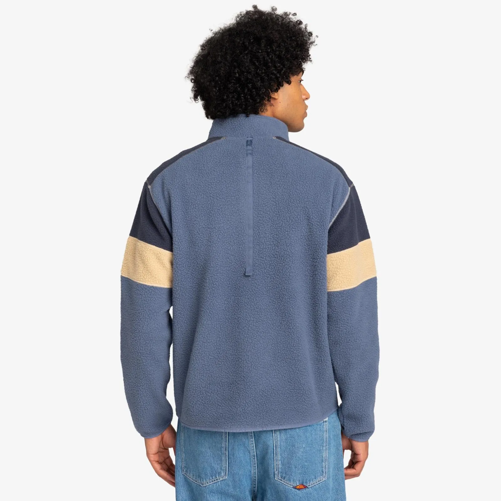 Quiksilver Mens Clean Coast Half Zip Sweatshirt