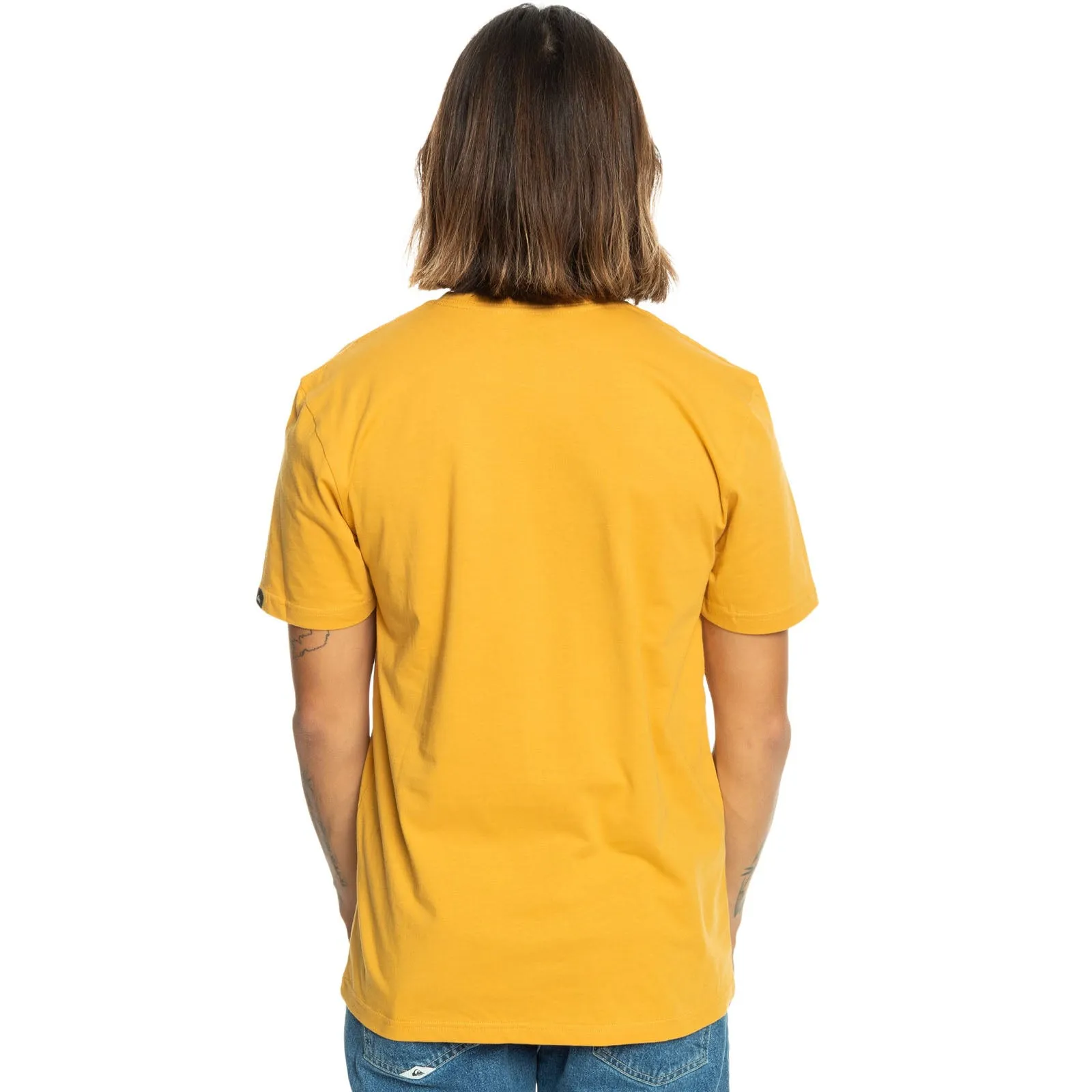 Quiksilver Mens Comp Logo Short Sleeve T-Shirt