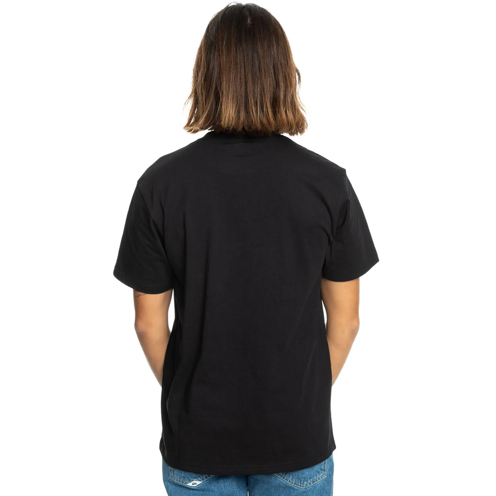 Quiksilver Mens Comp Logo Short Sleeve T-Shirt