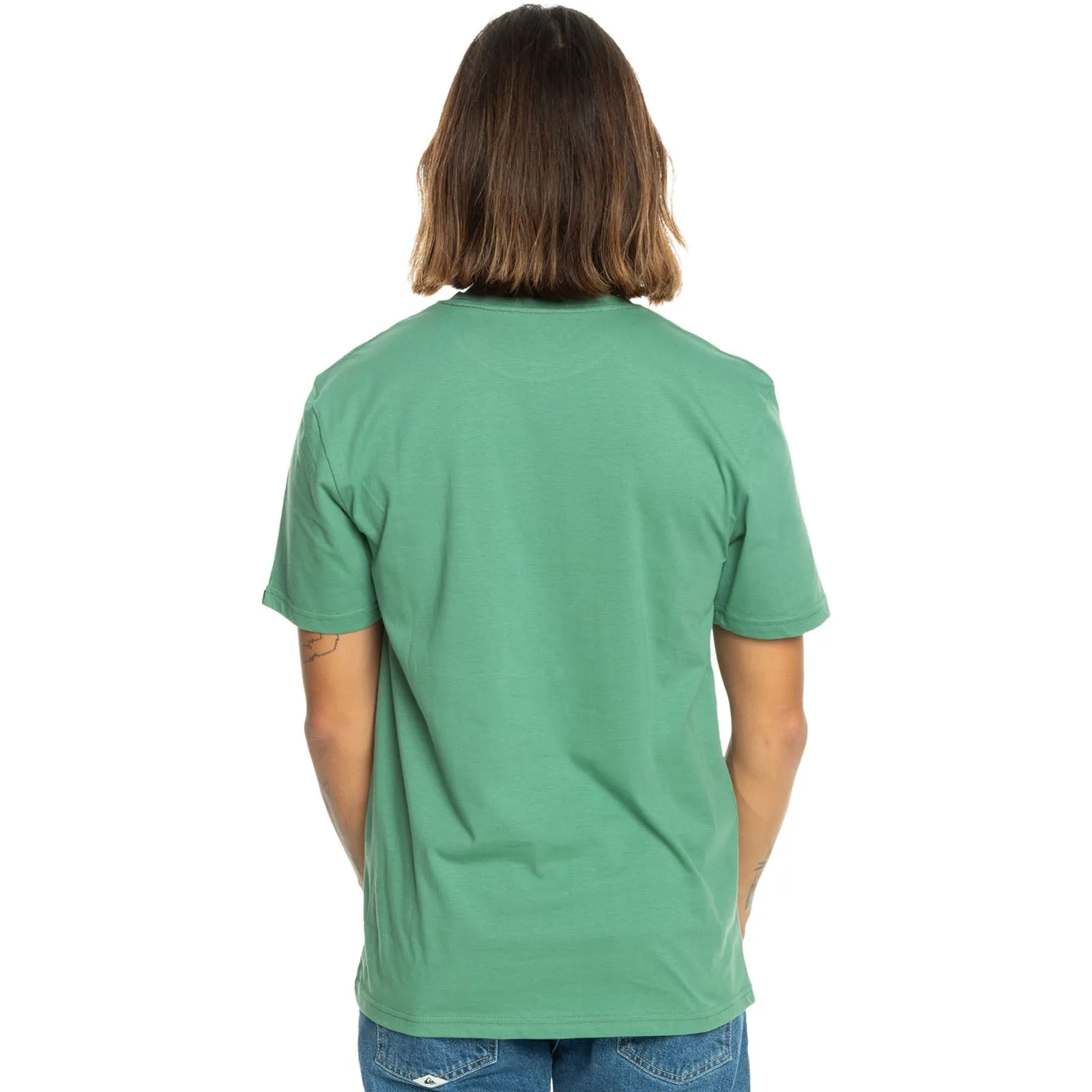 Quiksilver Mens Comp Logo Short Sleeve T-Shirt