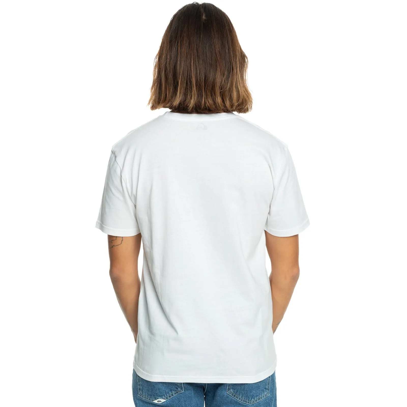 Quiksilver Mens Comp Logo Short Sleeve T-Shirt