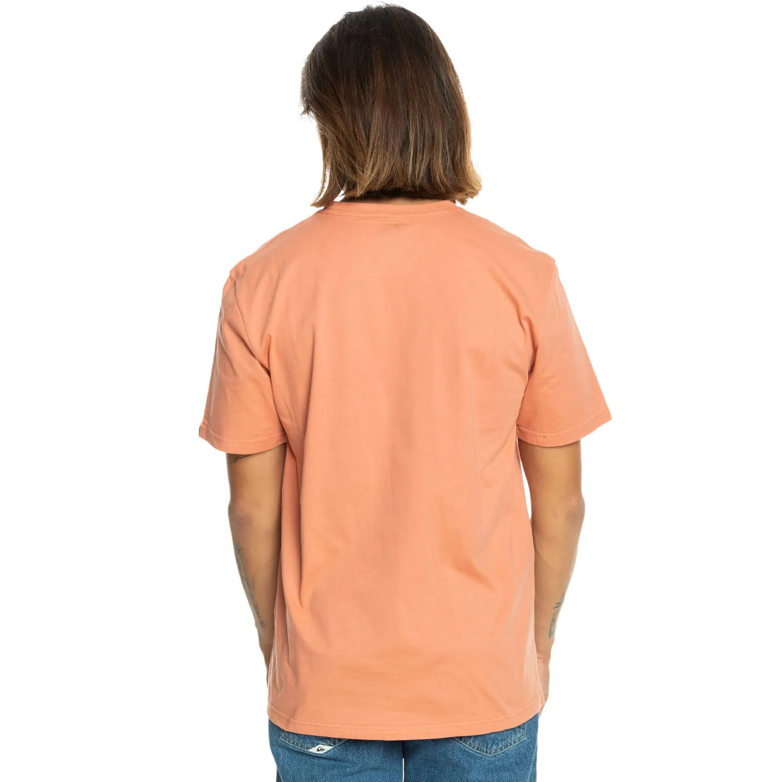 Quiksilver Mens Comp Logo Short Sleeve T-Shirt