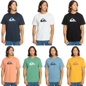 Quiksilver Mens Comp Logo Short Sleeve T-Shirt