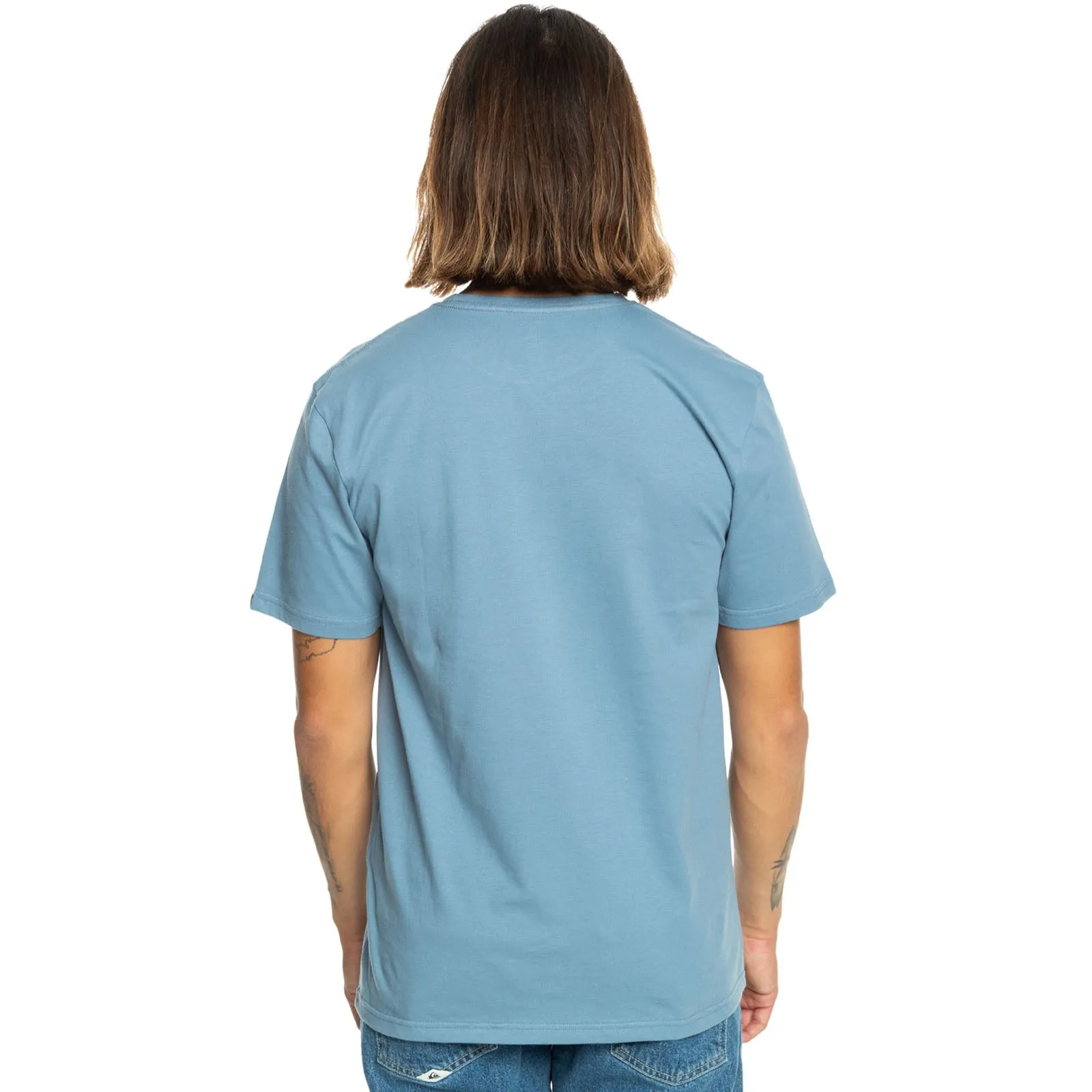 Quiksilver Mens Comp Logo Short Sleeve T-Shirt