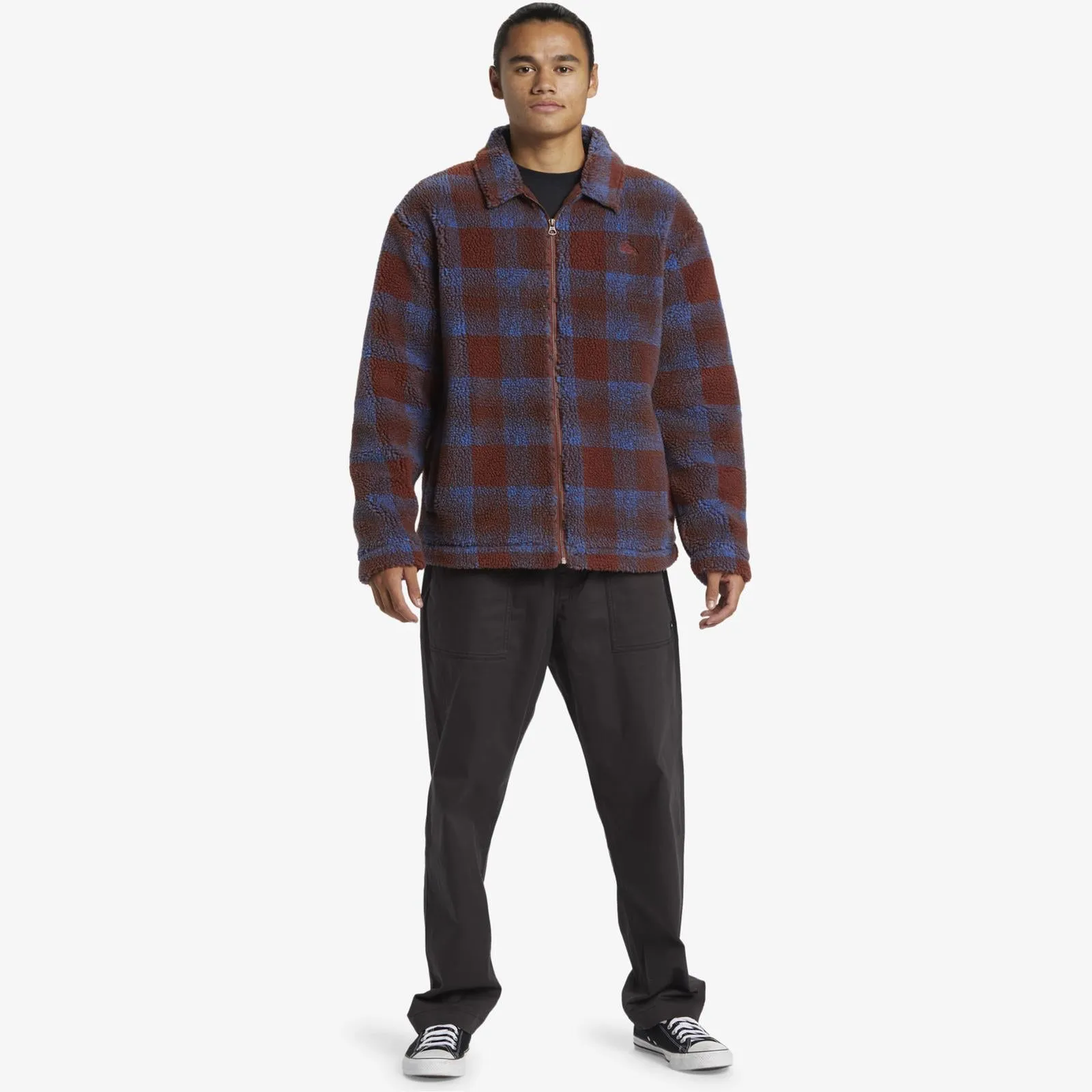 Quiksilver Mens Deck Full Zip Fleece
