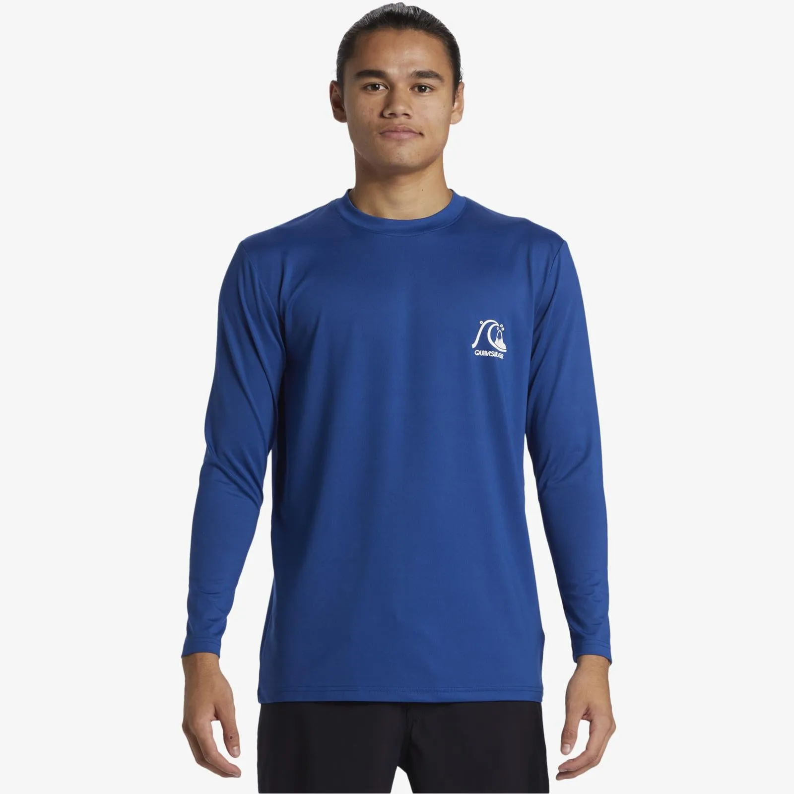Quiksilver Mens DNA Rushed Logo Rash Vest
