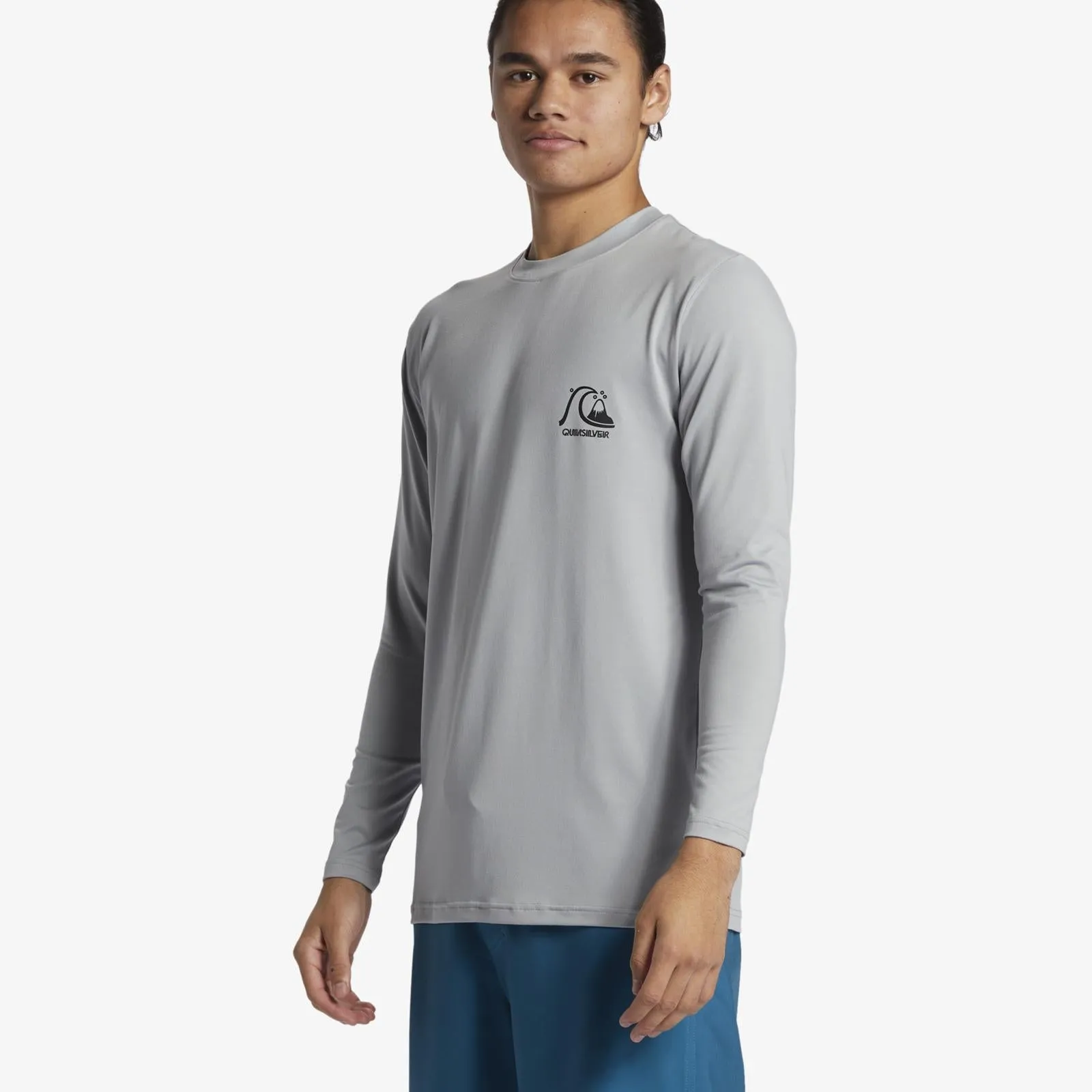 Quiksilver Mens DNA Rushed Logo Rash Vest