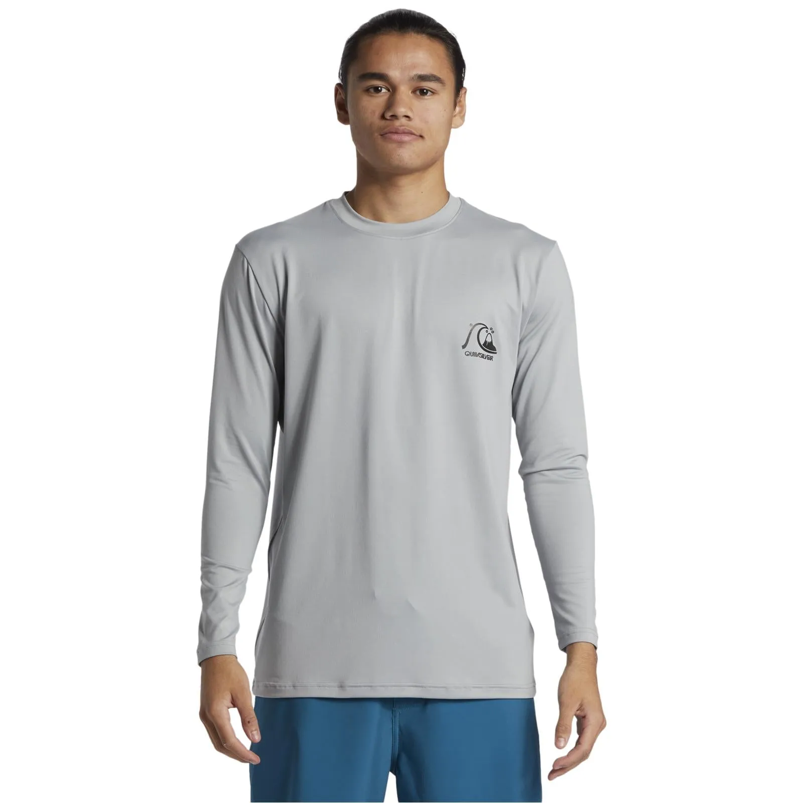 Quiksilver Mens DNA Rushed Logo Rash Vest