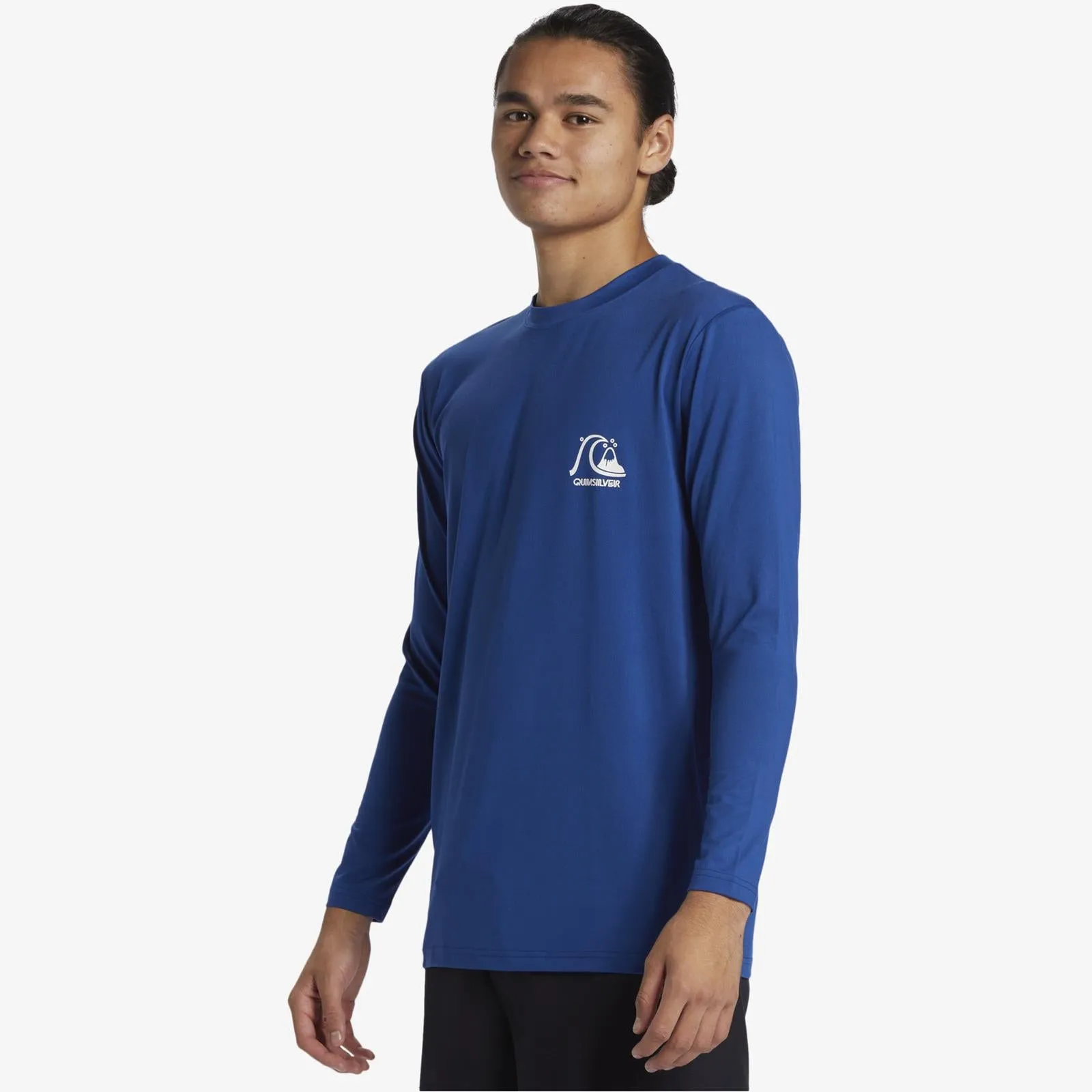 Quiksilver Mens DNA Rushed Logo Rash Vest