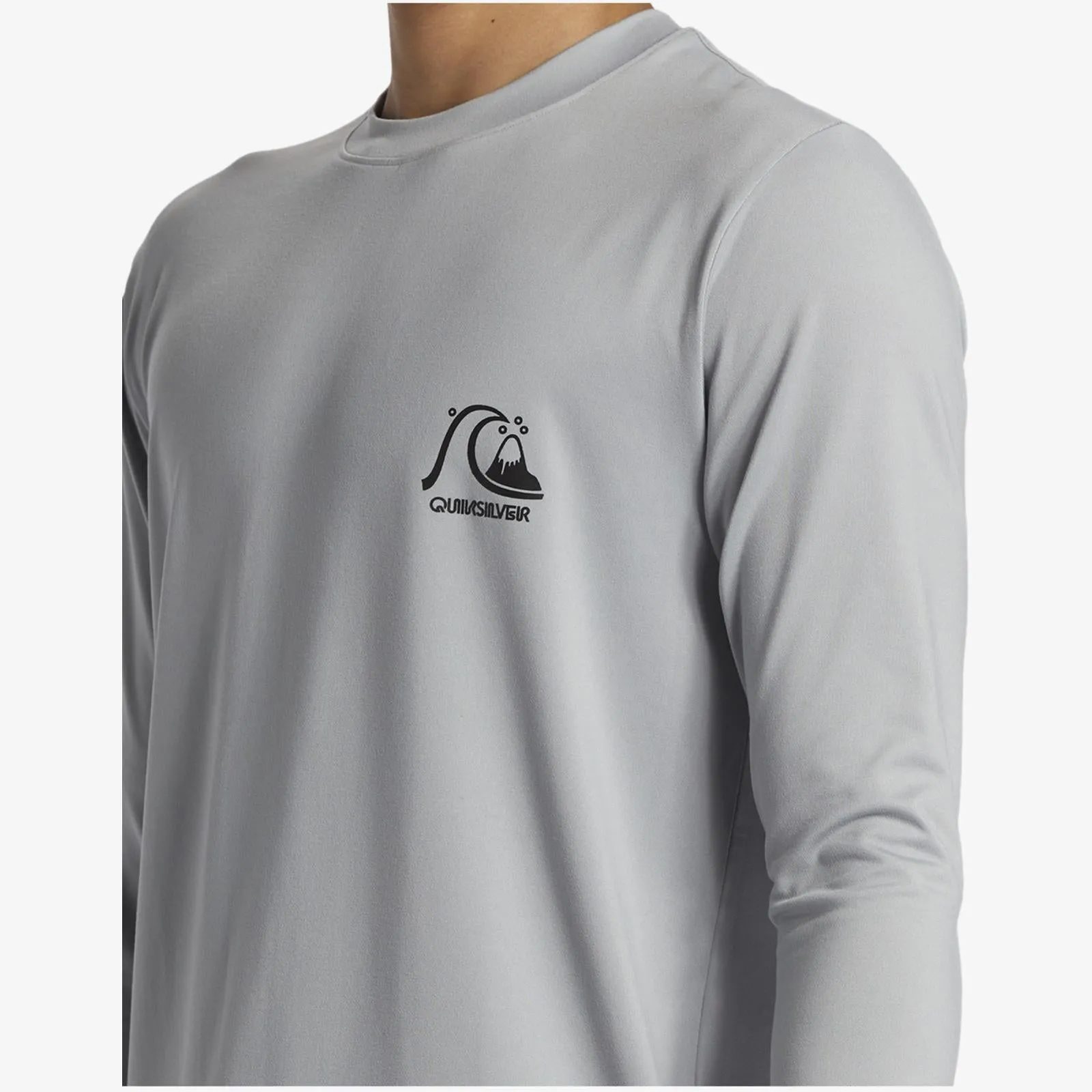 Quiksilver Mens DNA Rushed Logo Rash Vest