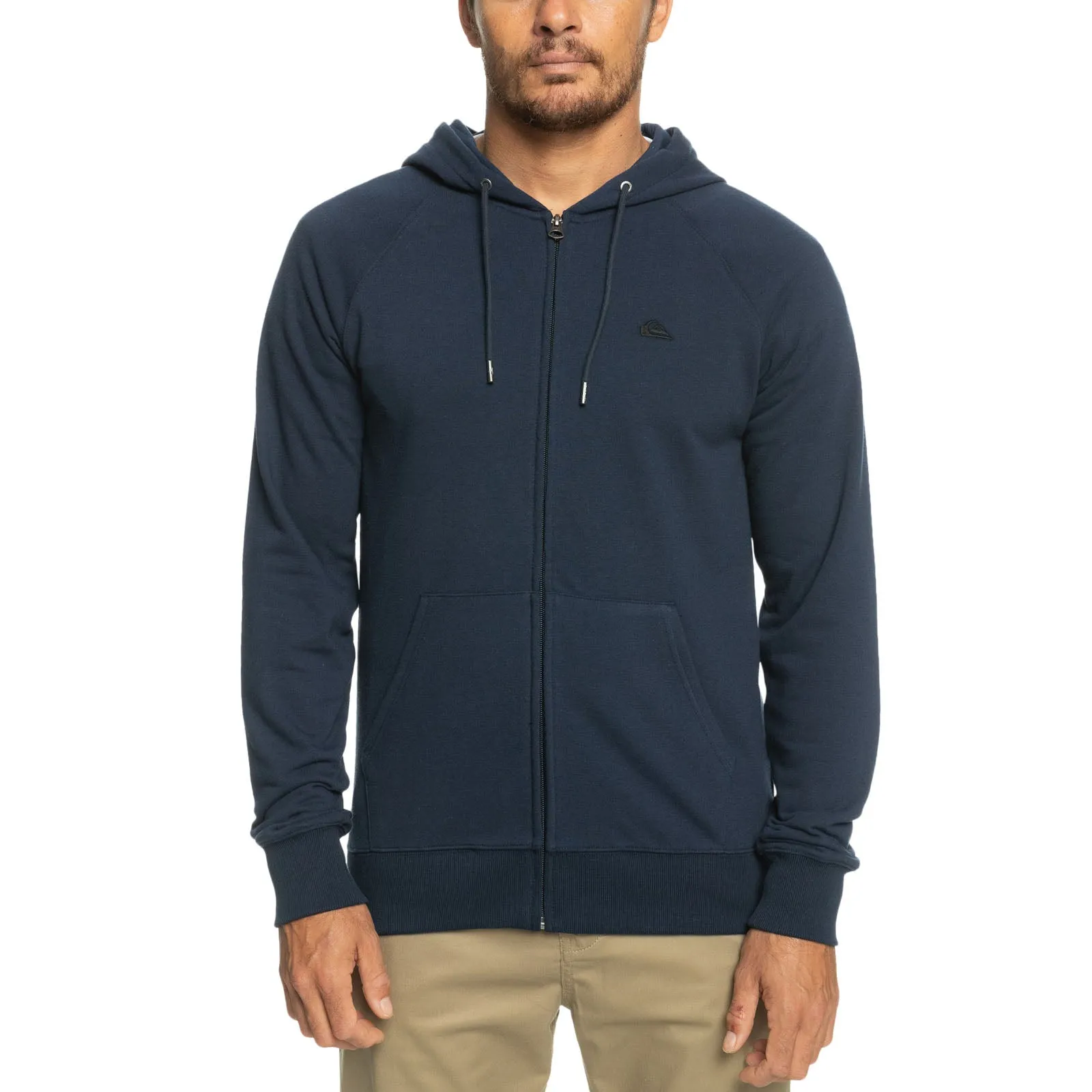 Quiksilver Mens Essential Full Zip Hooded Jacket