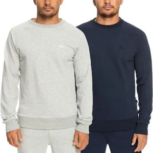 Quiksilver Mens Essentials Raglan Crew Neck Sweatshirt
