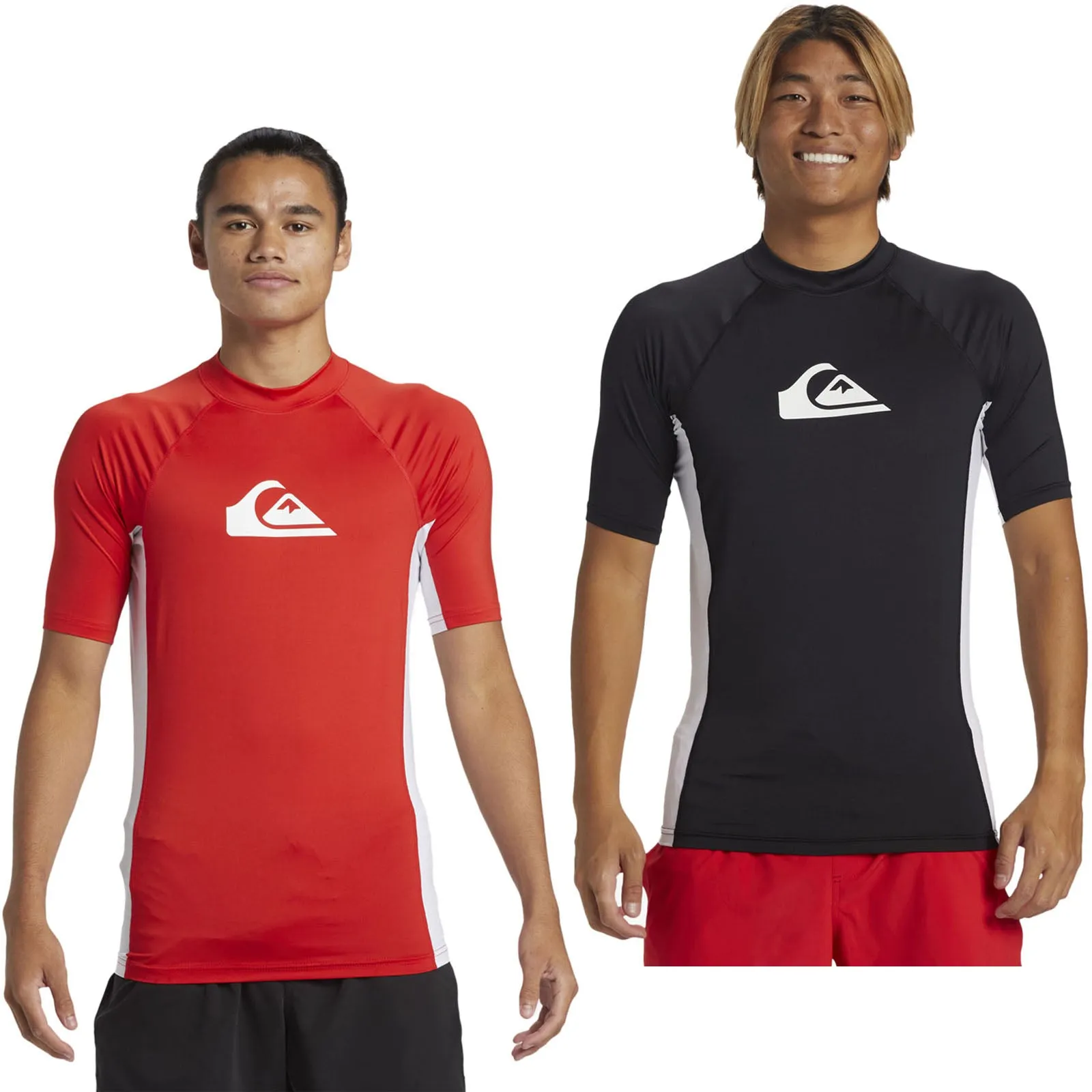 Quiksilver Mens Everyday Short Sleeve UV Protect Rash Vest
