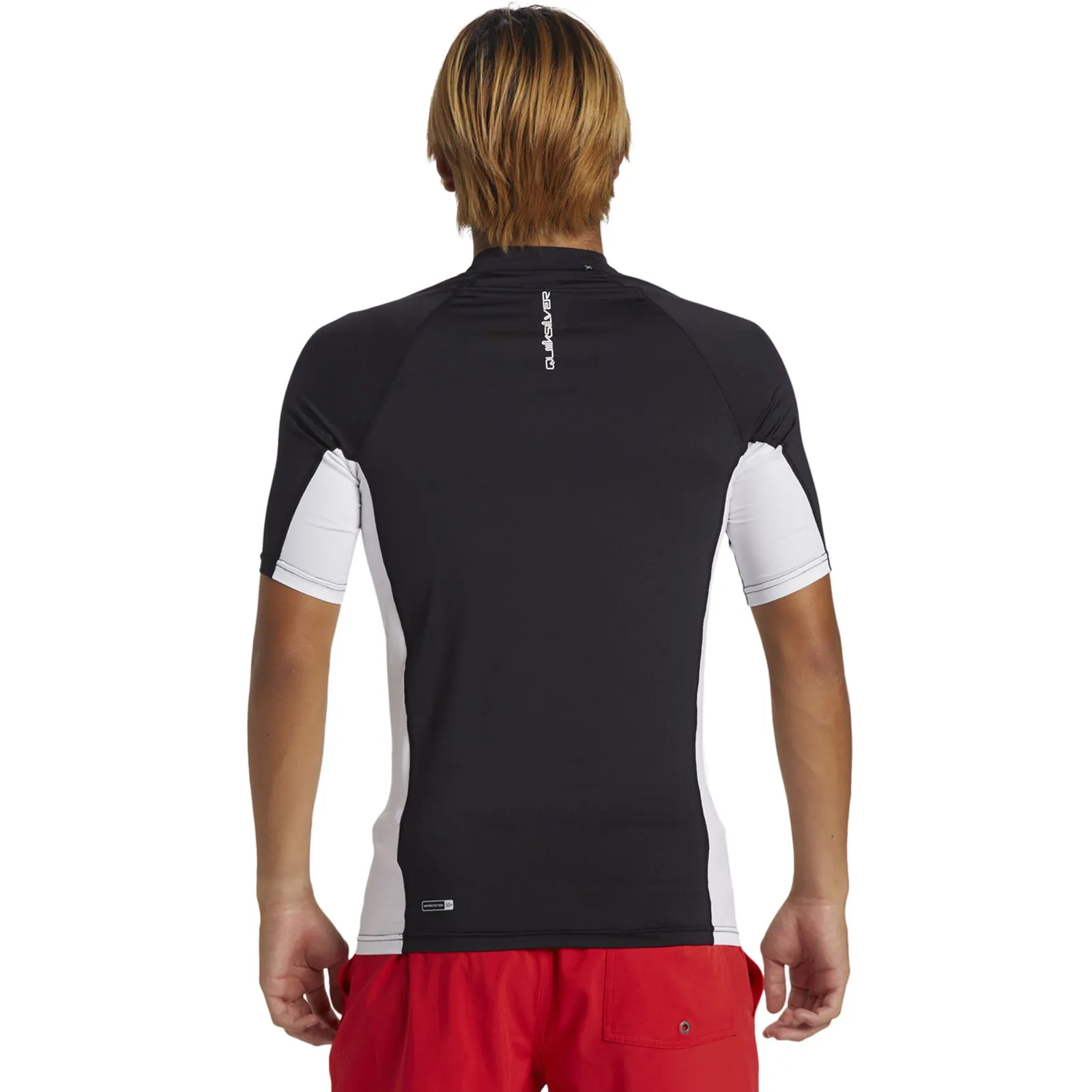 Quiksilver Mens Everyday Short Sleeve UV Protect Rash Vest