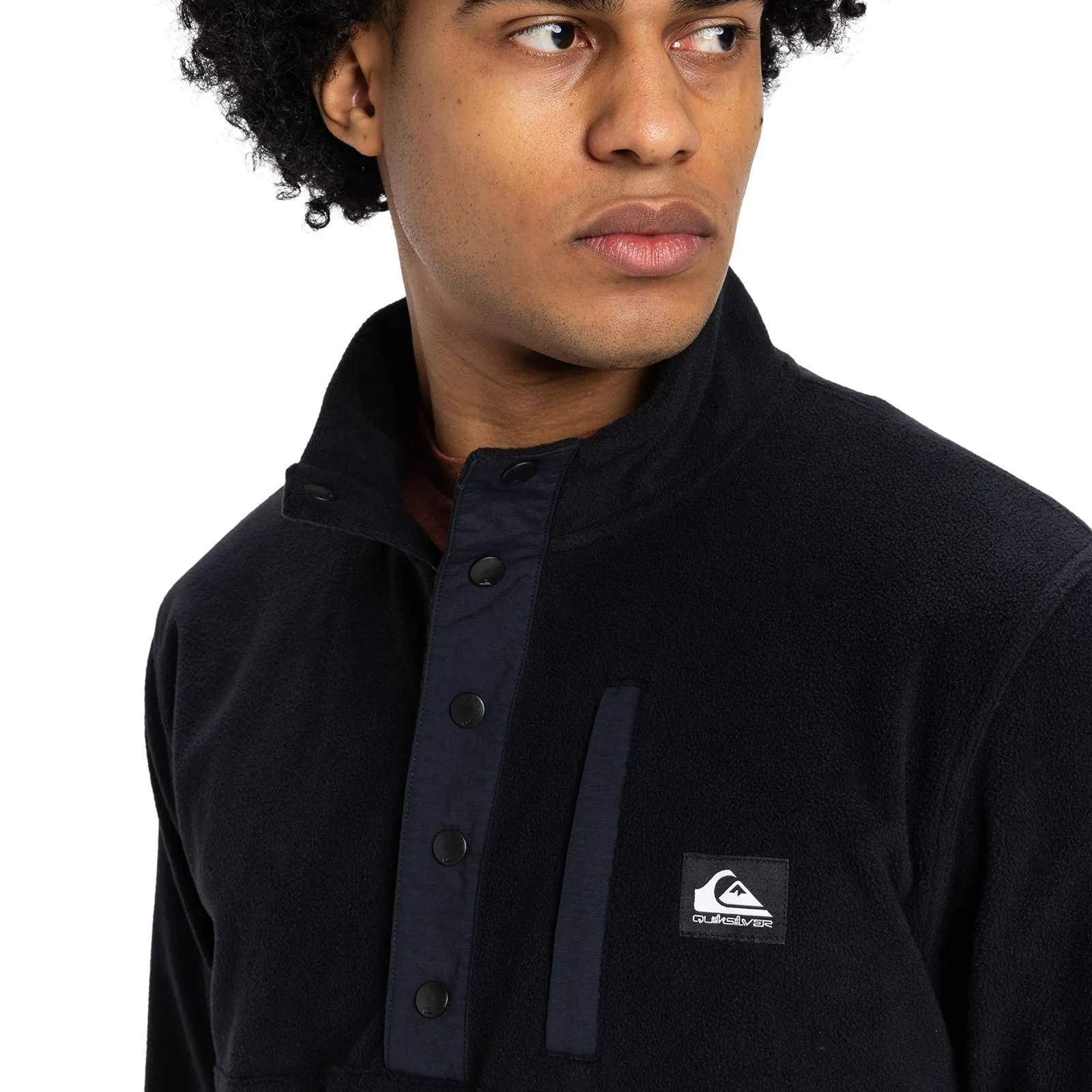 Quiksilver Mens No Destination 2 Half Zip Fleece
