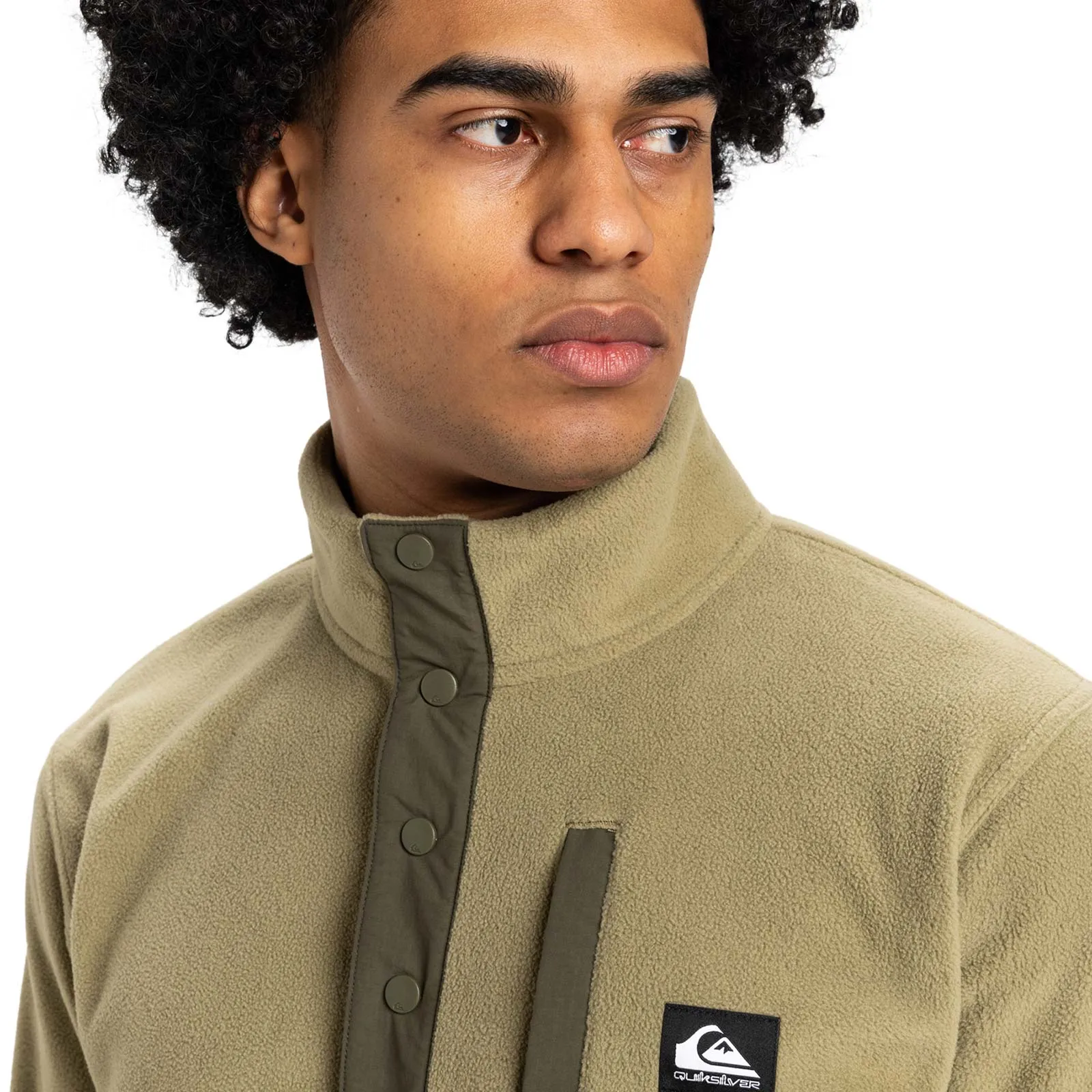 Quiksilver Mens No Destination 2 Half Zip Fleece