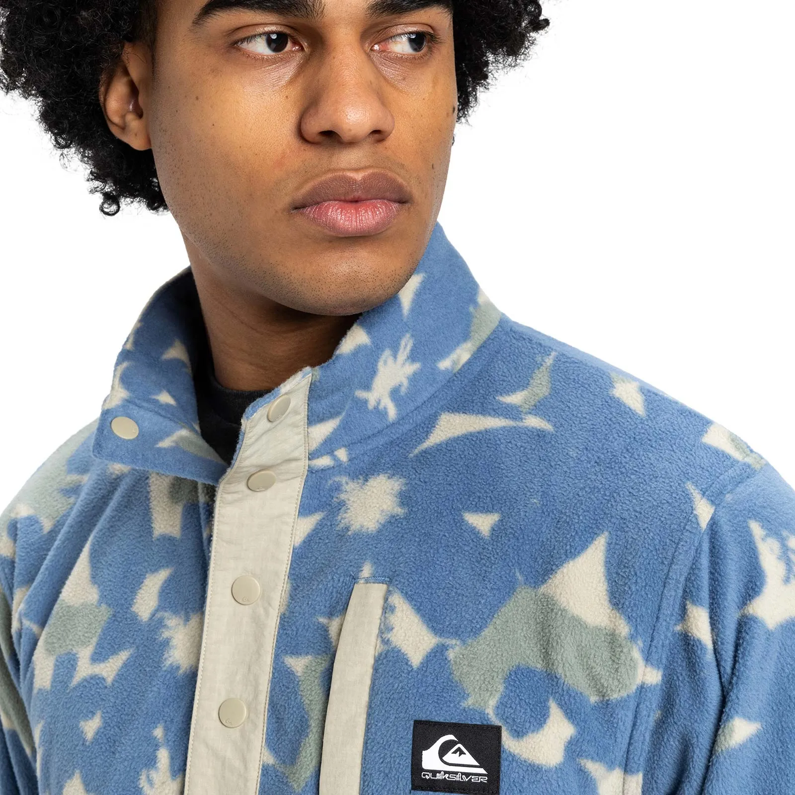 Quiksilver Mens No Destination 2 Half Zip Fleece