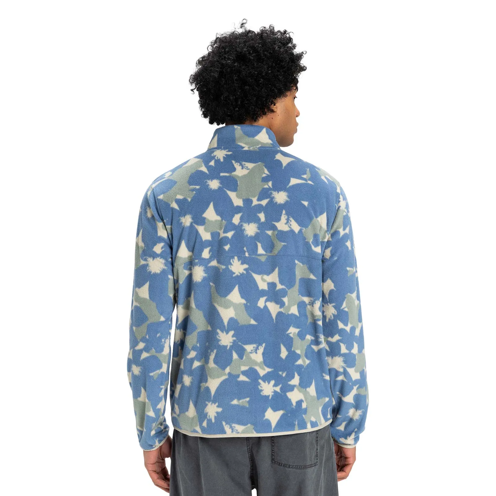 Quiksilver Mens No Destination 2 Half Zip Fleece