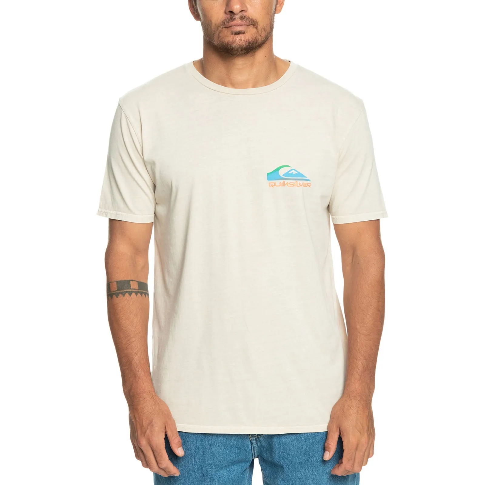 Quiksilver Mens Passtime Paradise Short Sleeve T-Shirt
