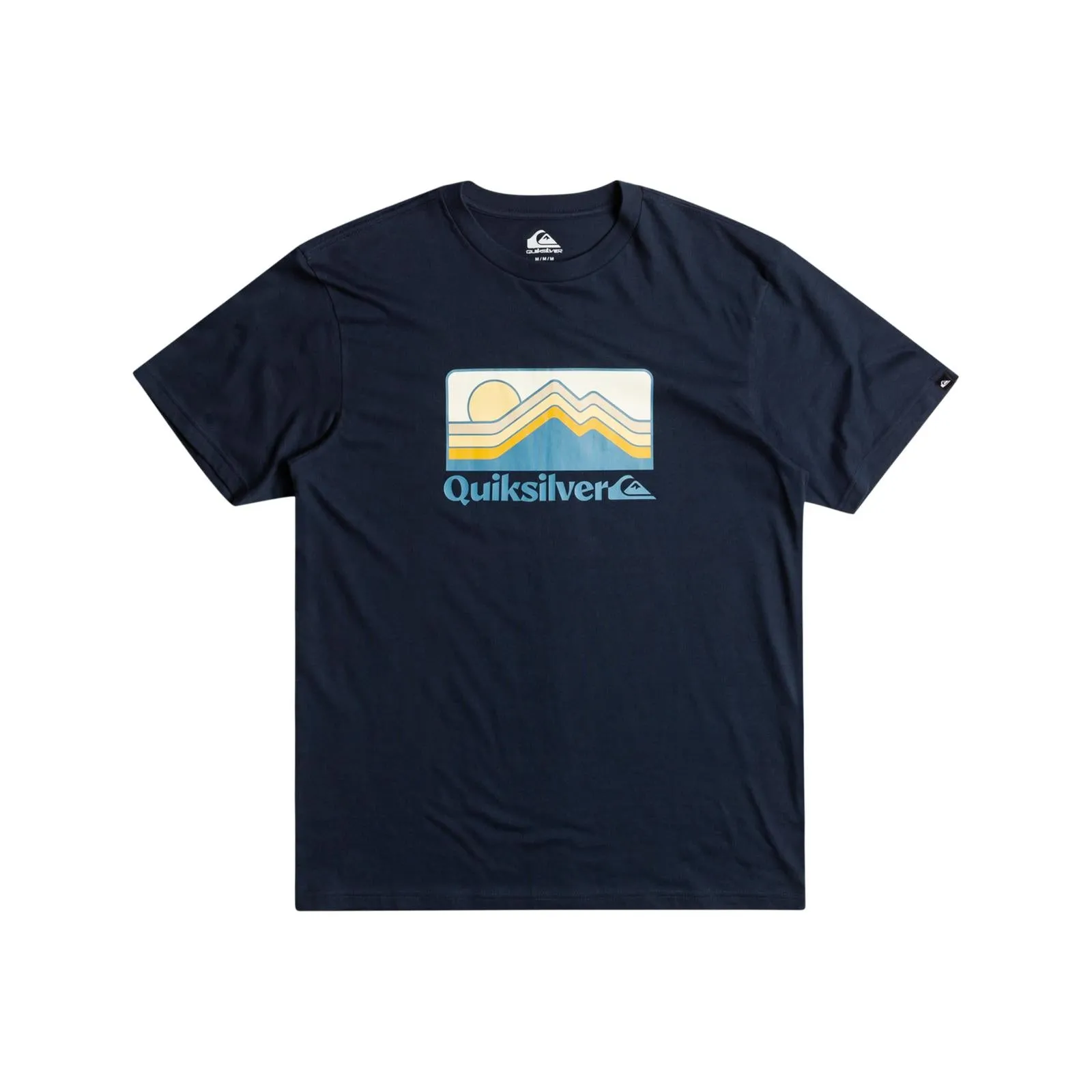 Quiksilver Mens QS Gradient Mount Graphic T-Shirt
