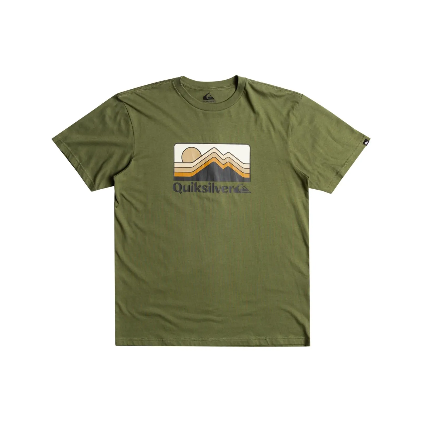 Quiksilver Mens QS Gradient Mount Graphic T-Shirt