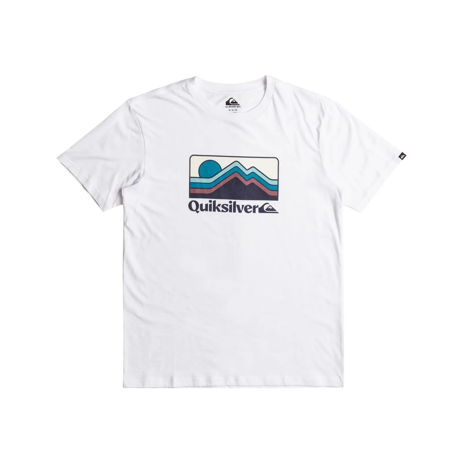 Quiksilver Mens QS Gradient Mount Graphic T-Shirt