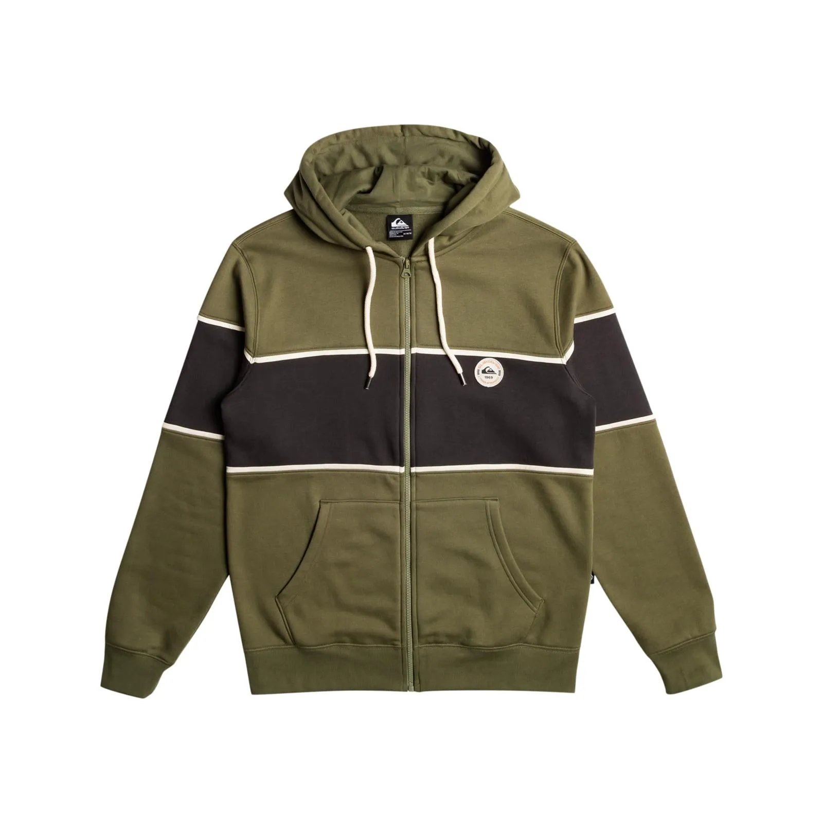 Quiksilver Mens Shadyhills Full Zip Fleece
