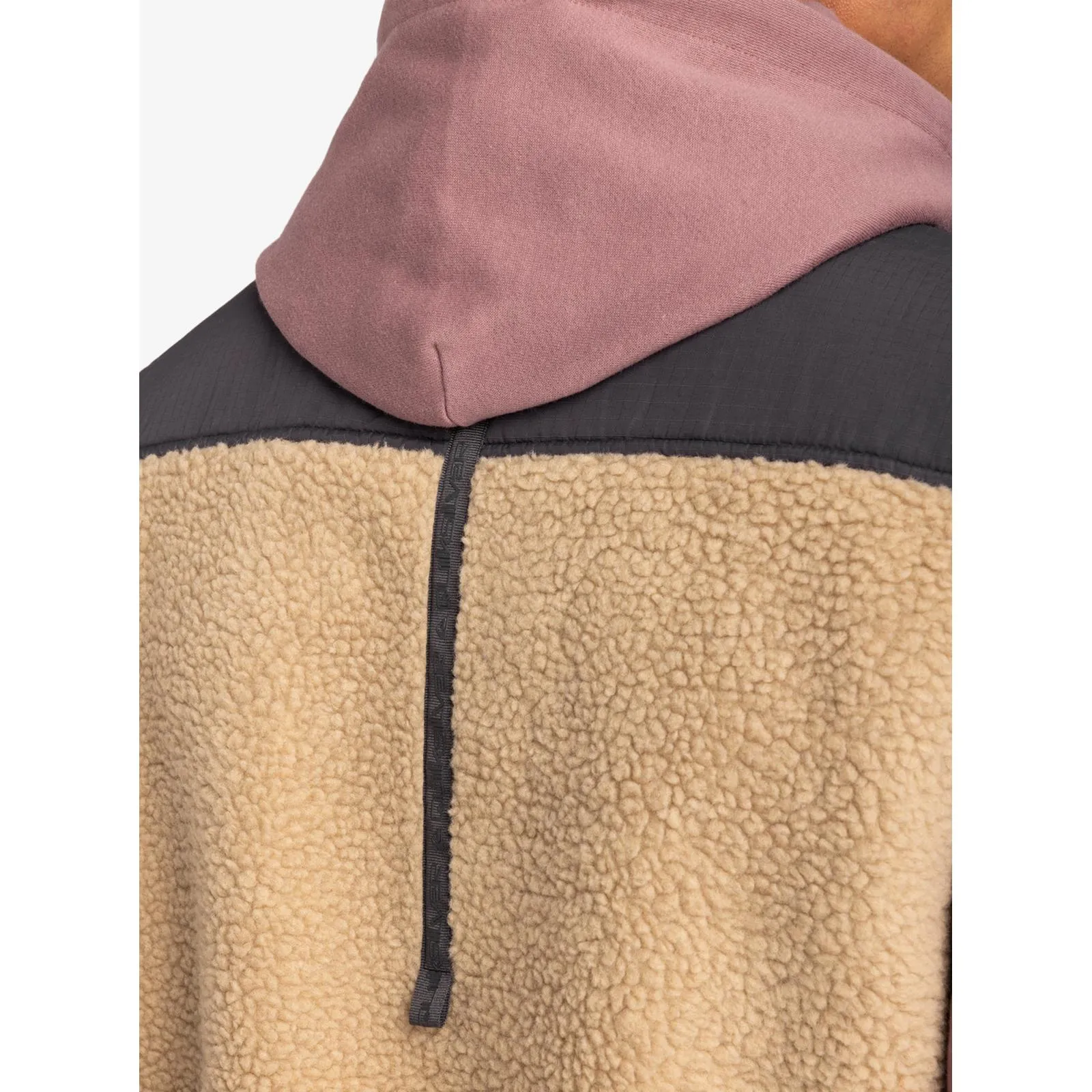 Quiksilver Mens Shallow Water Sherpa Fleece Gilet