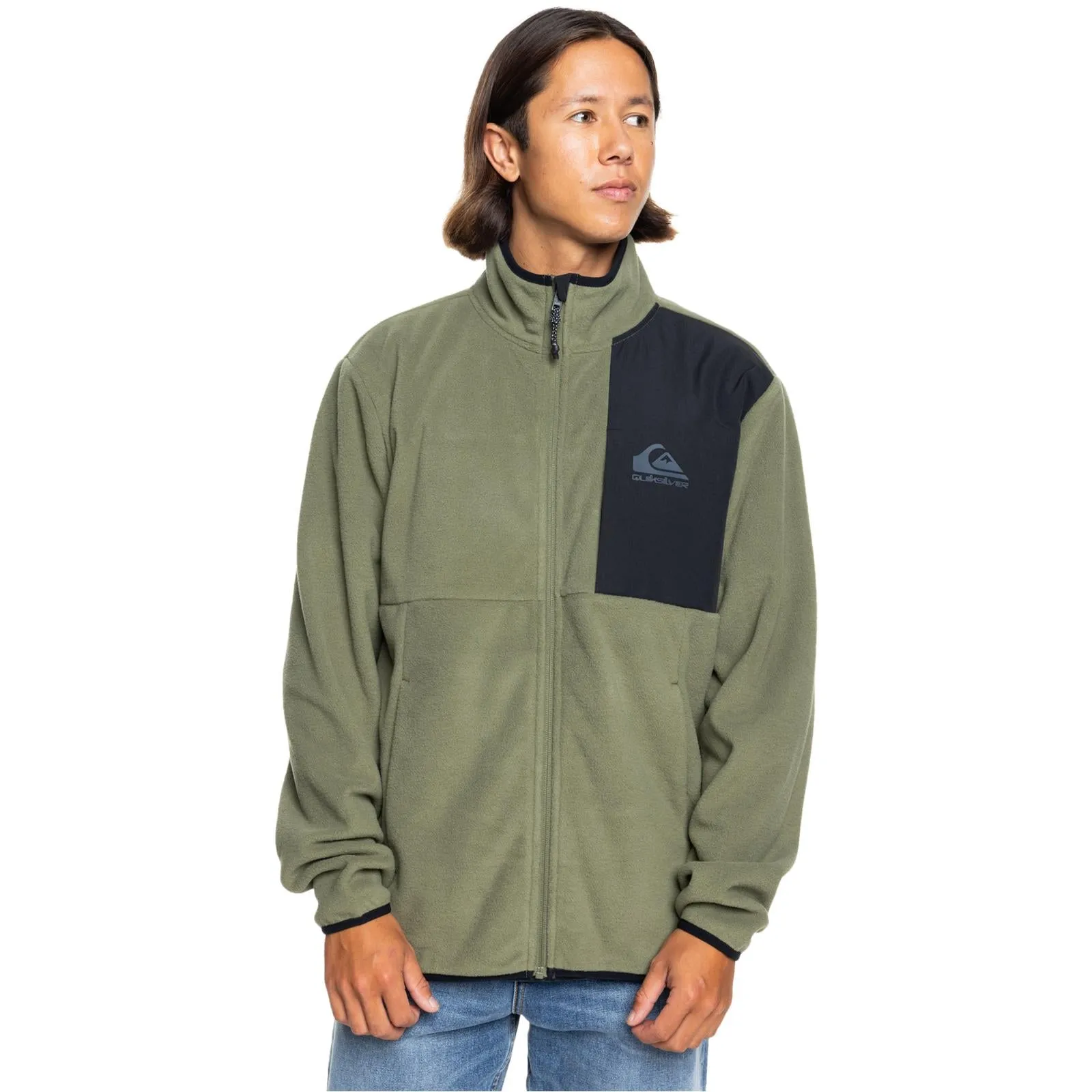 Quiksilver Mens Special Sessio Full Zip Fleece