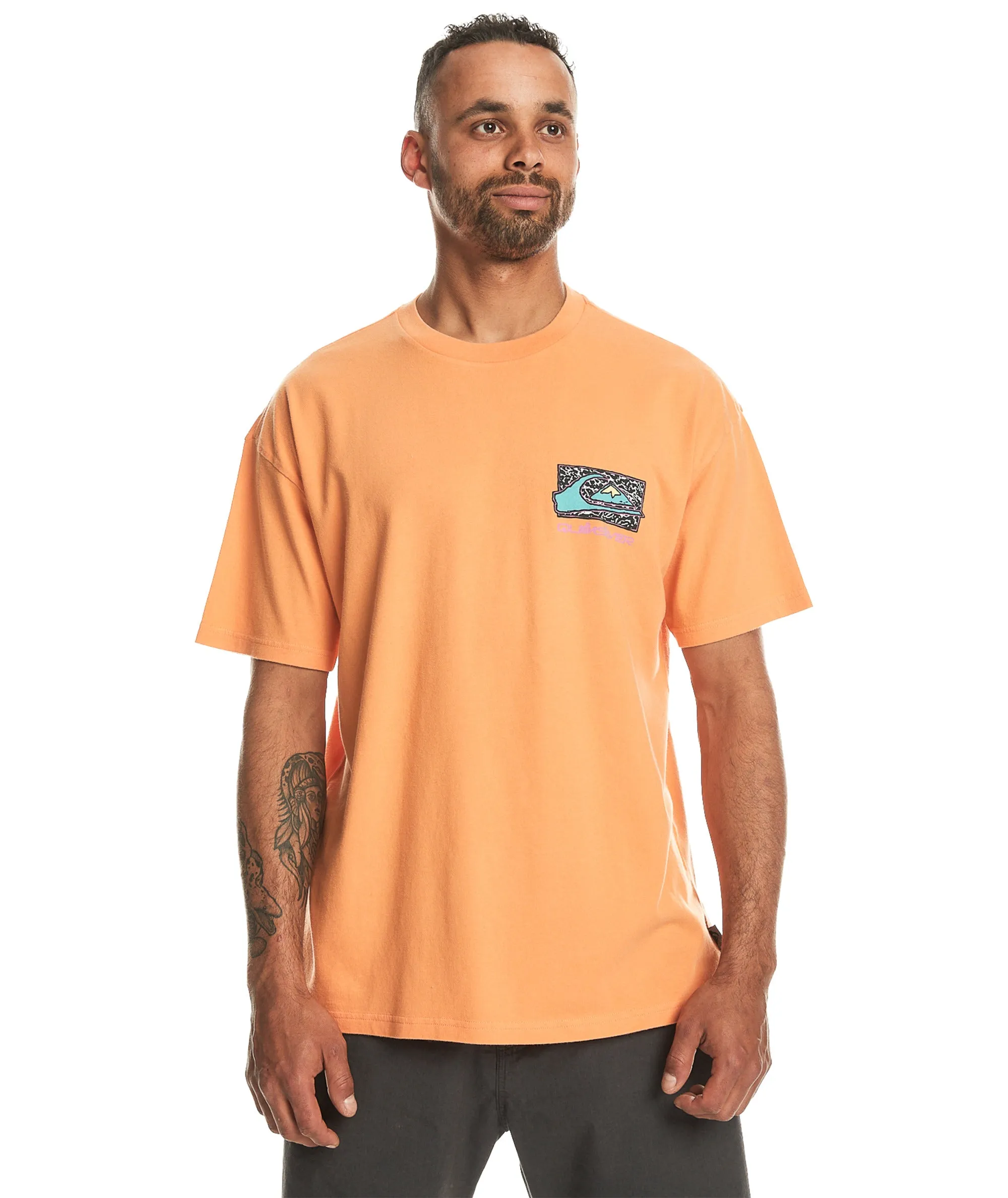 Quiksilver Mens Spin Cycle Short Sleeve Oversized T-Shirt