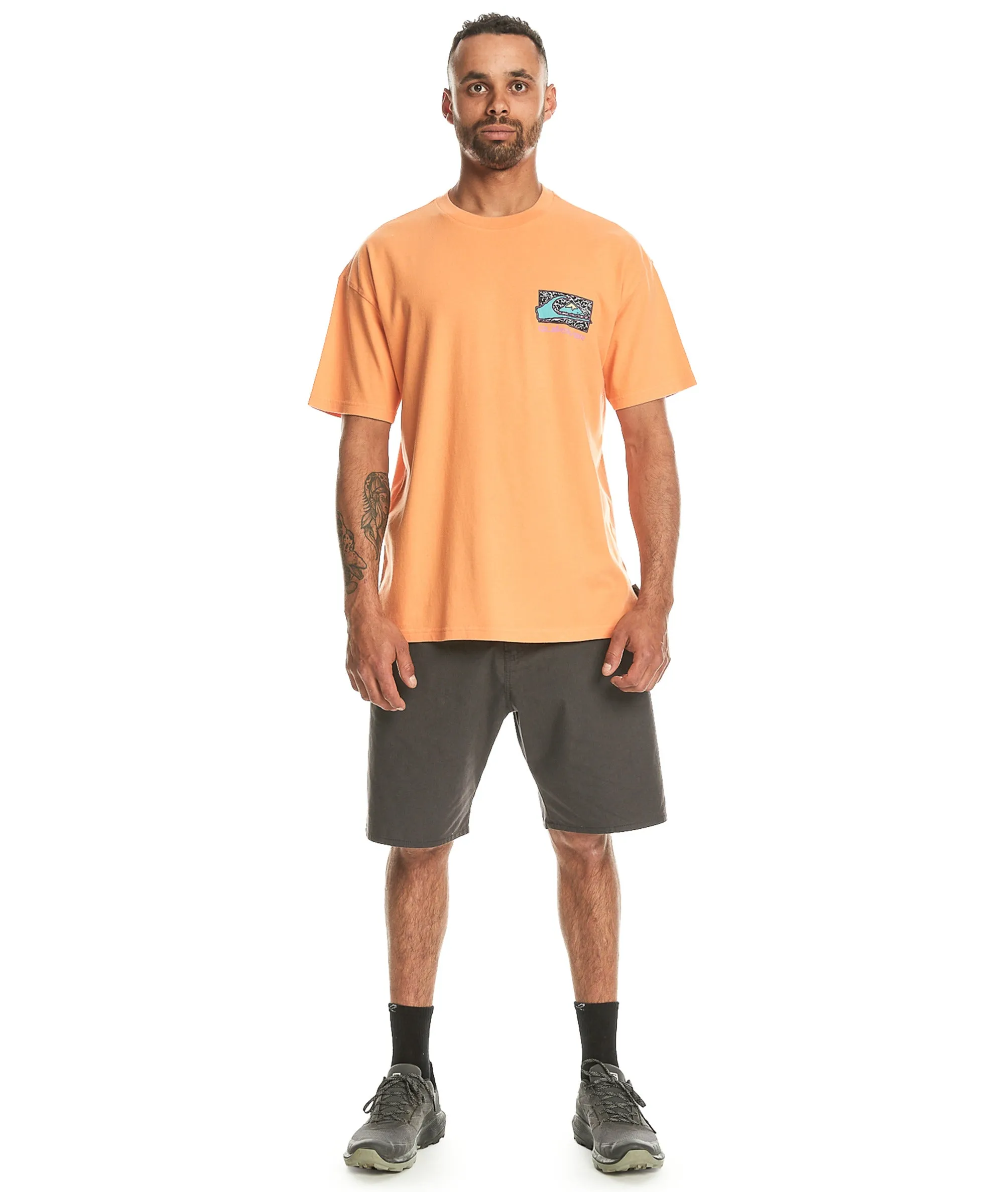 Quiksilver Mens Spin Cycle Short Sleeve Oversized T-Shirt