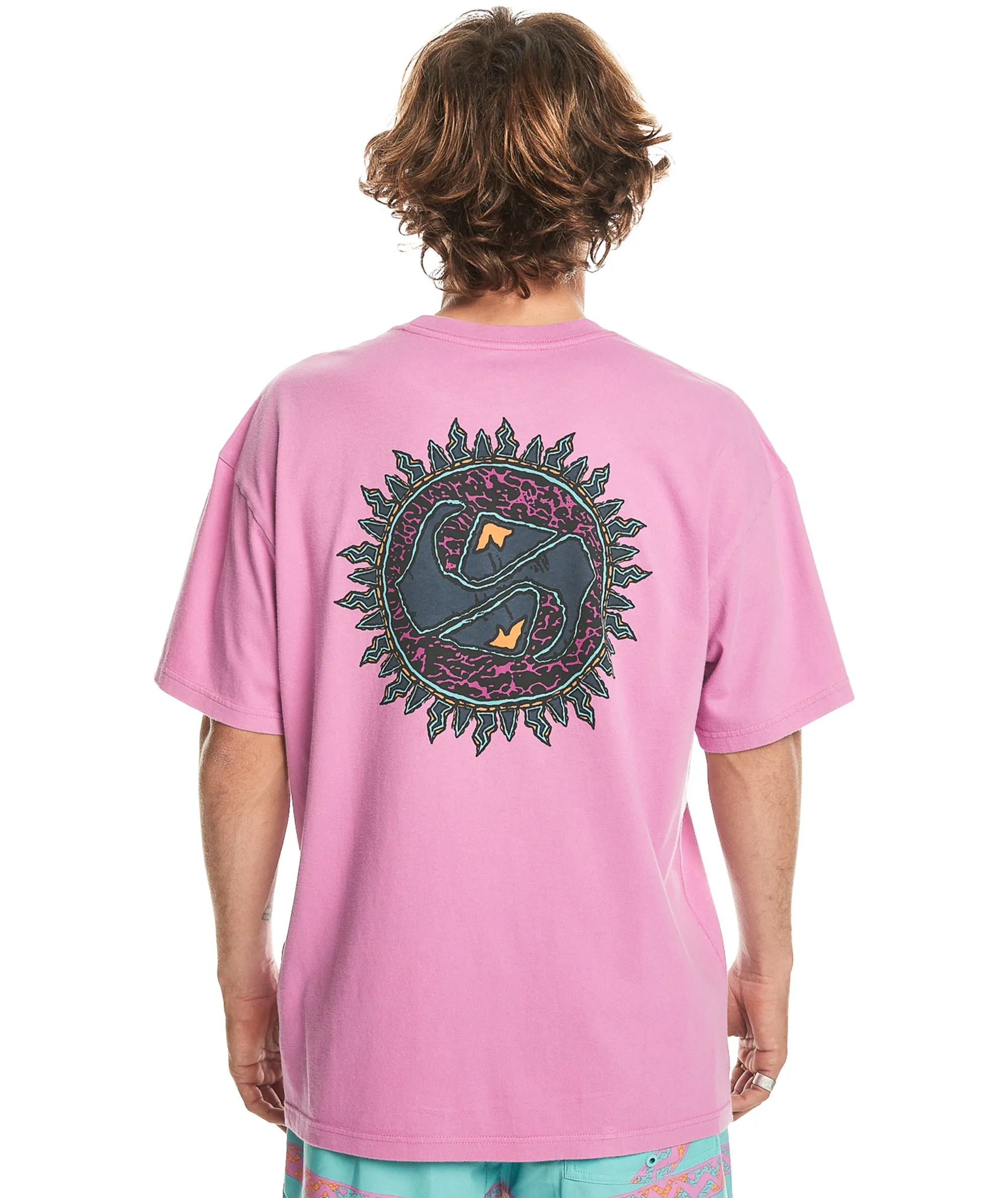 Quiksilver Mens Spin Cycle Short Sleeve Oversized T-Shirt