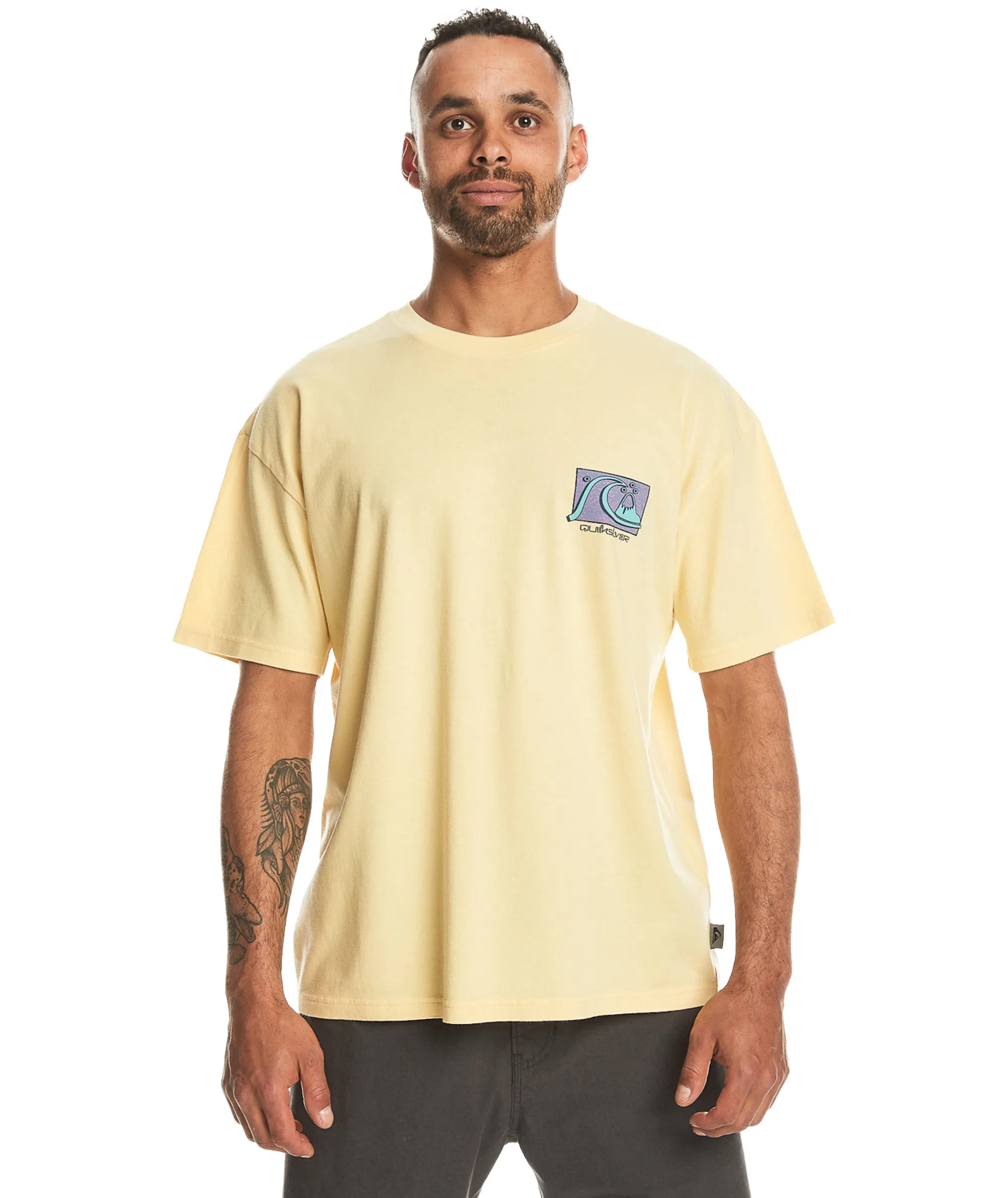 Quiksilver Mens Take Us Back Short Sleeve Oversized T-Shirt