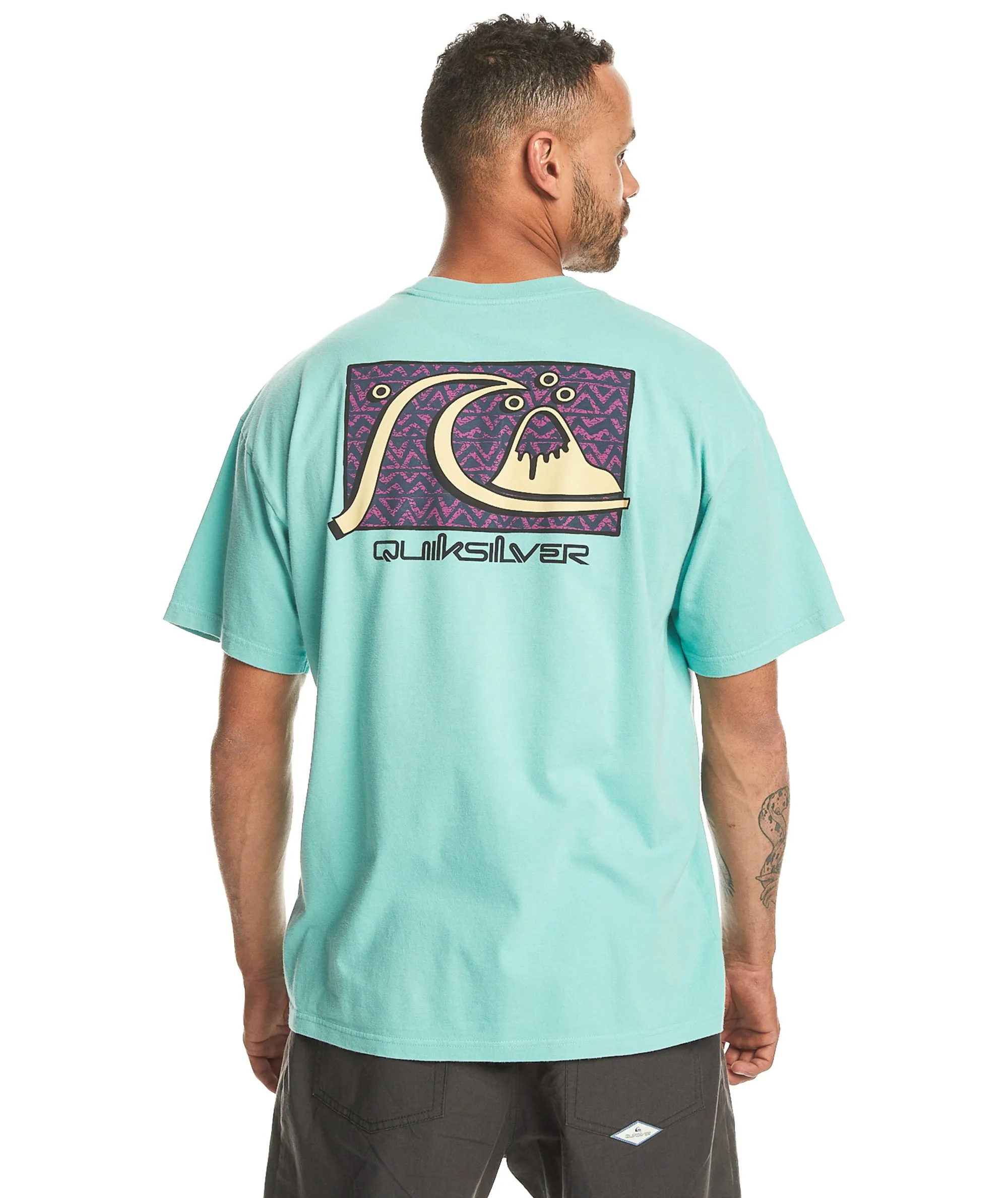 Quiksilver Mens Take Us Back Short Sleeve Oversized T-Shirt