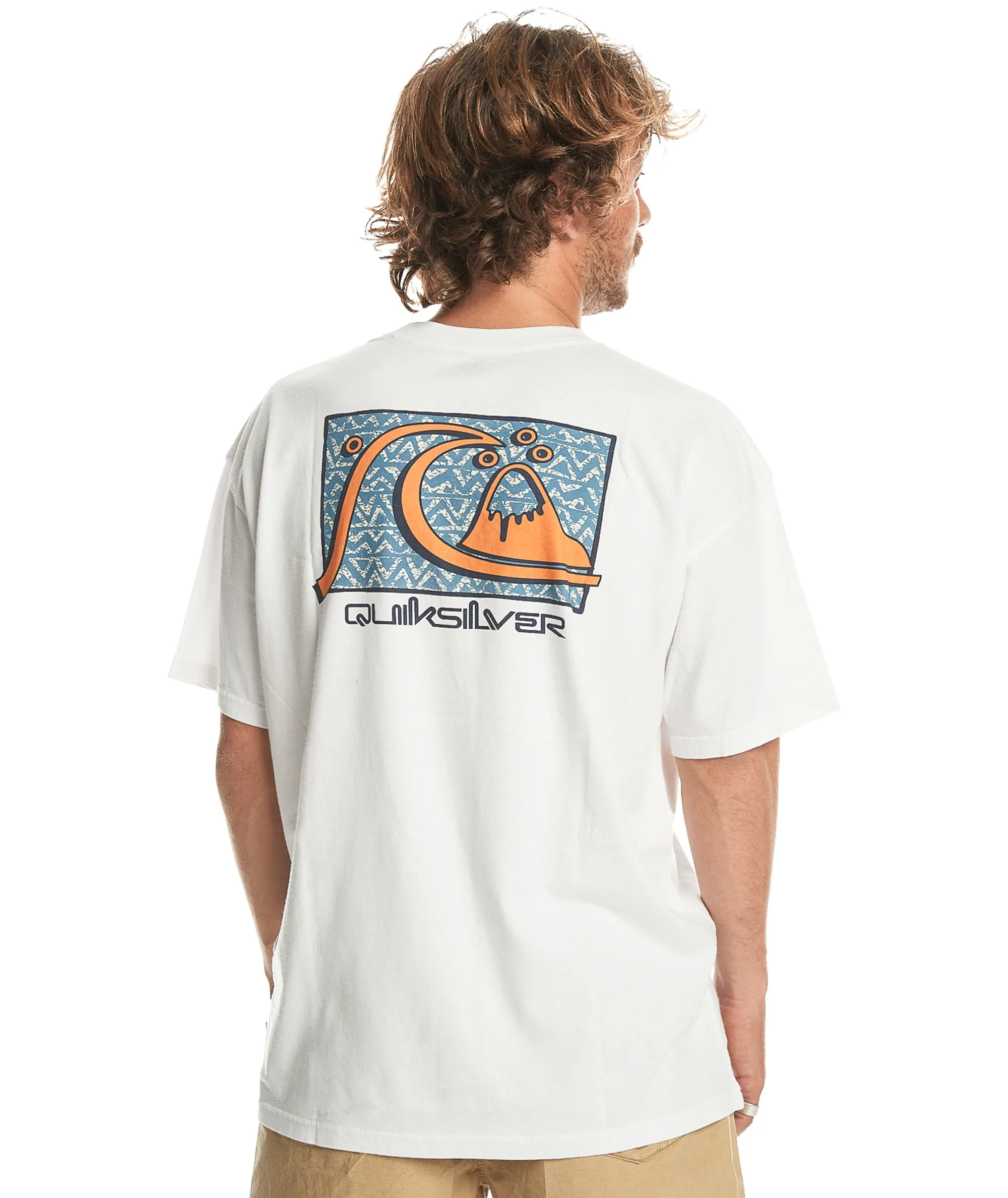 Quiksilver Mens Take Us Back Short Sleeve Oversized T-Shirt